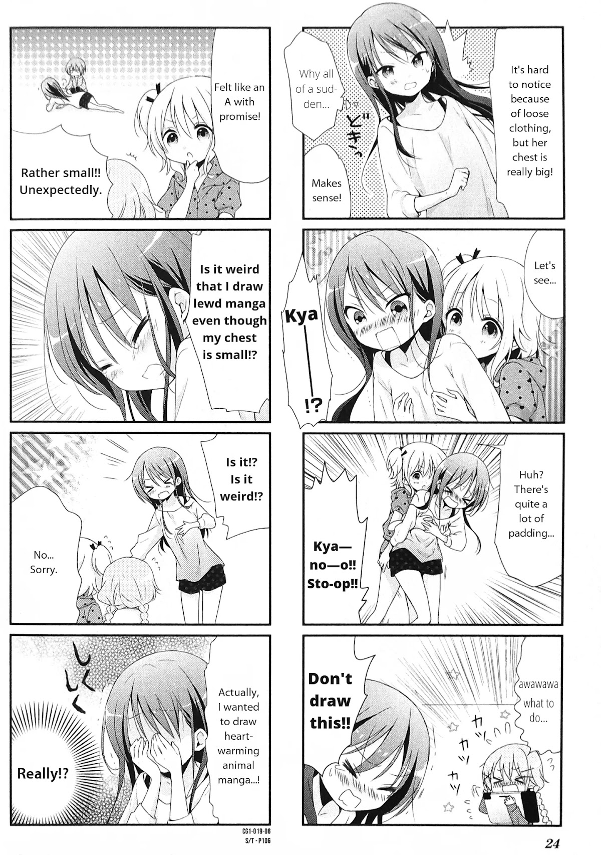 Comic Girls Chapter 1.2 page 6 - Vol.1 Chapter 2