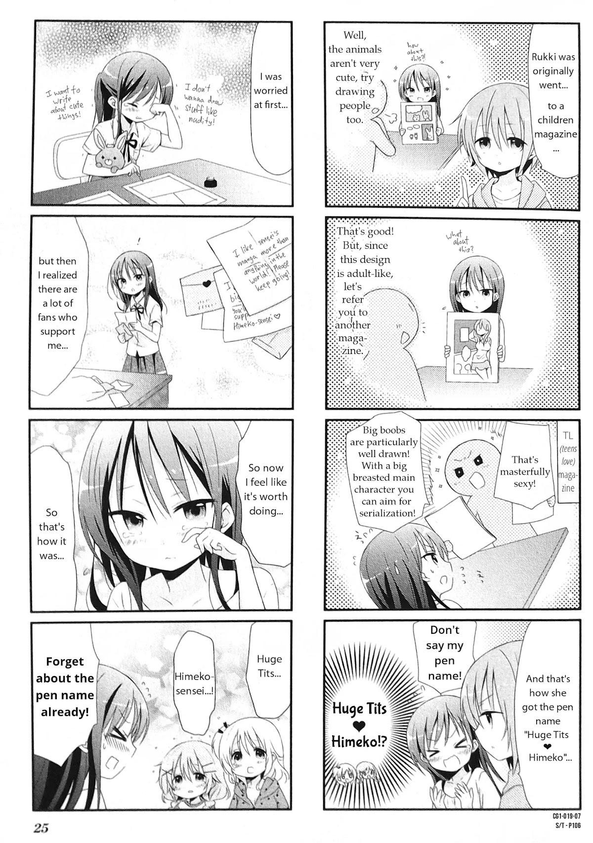 Comic Girls Chapter 1.2 page 7 - Vol.1 Chapter 2