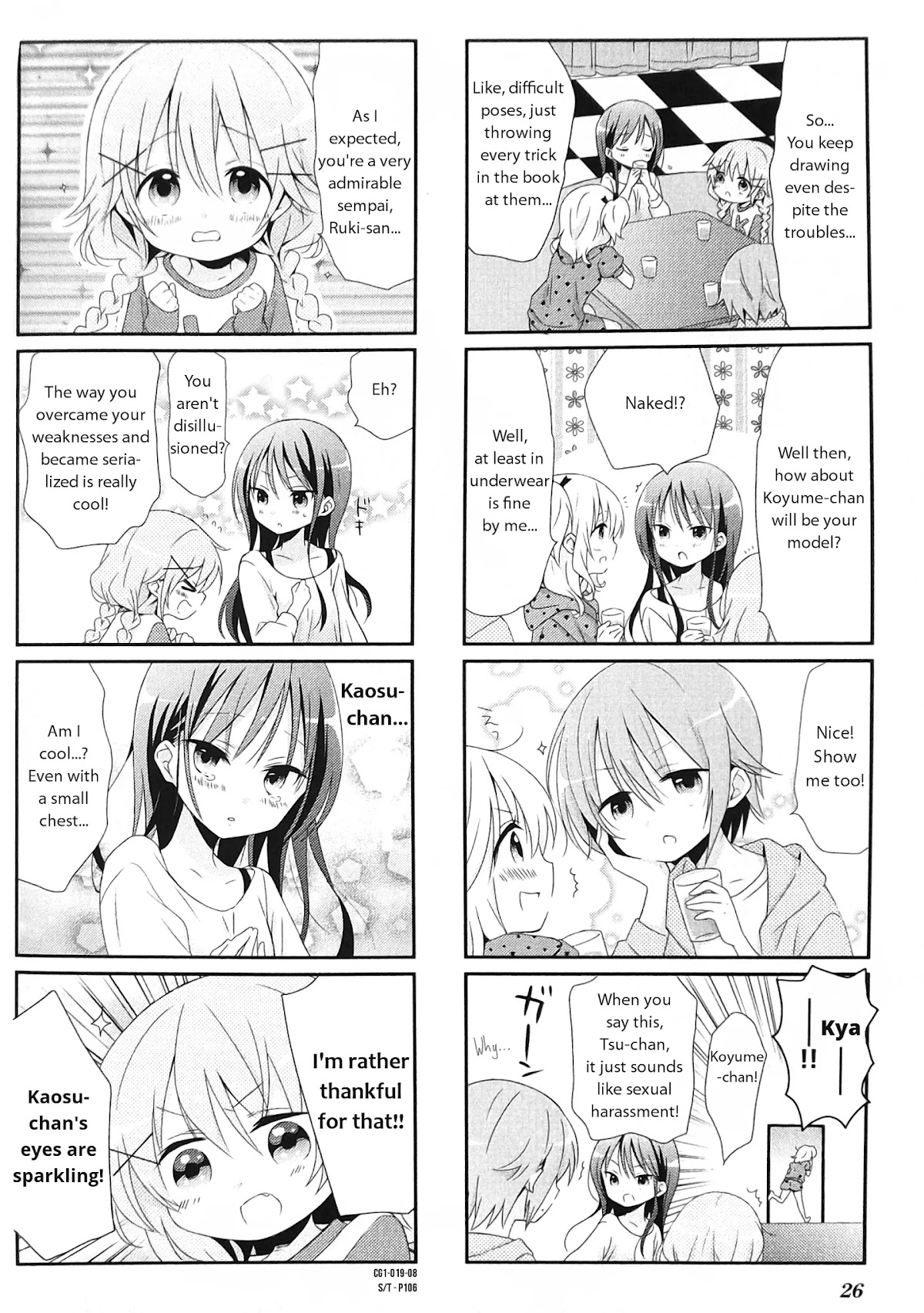 Comic Girls Chapter 1.2 page 8 - Vol.1 Chapter 2