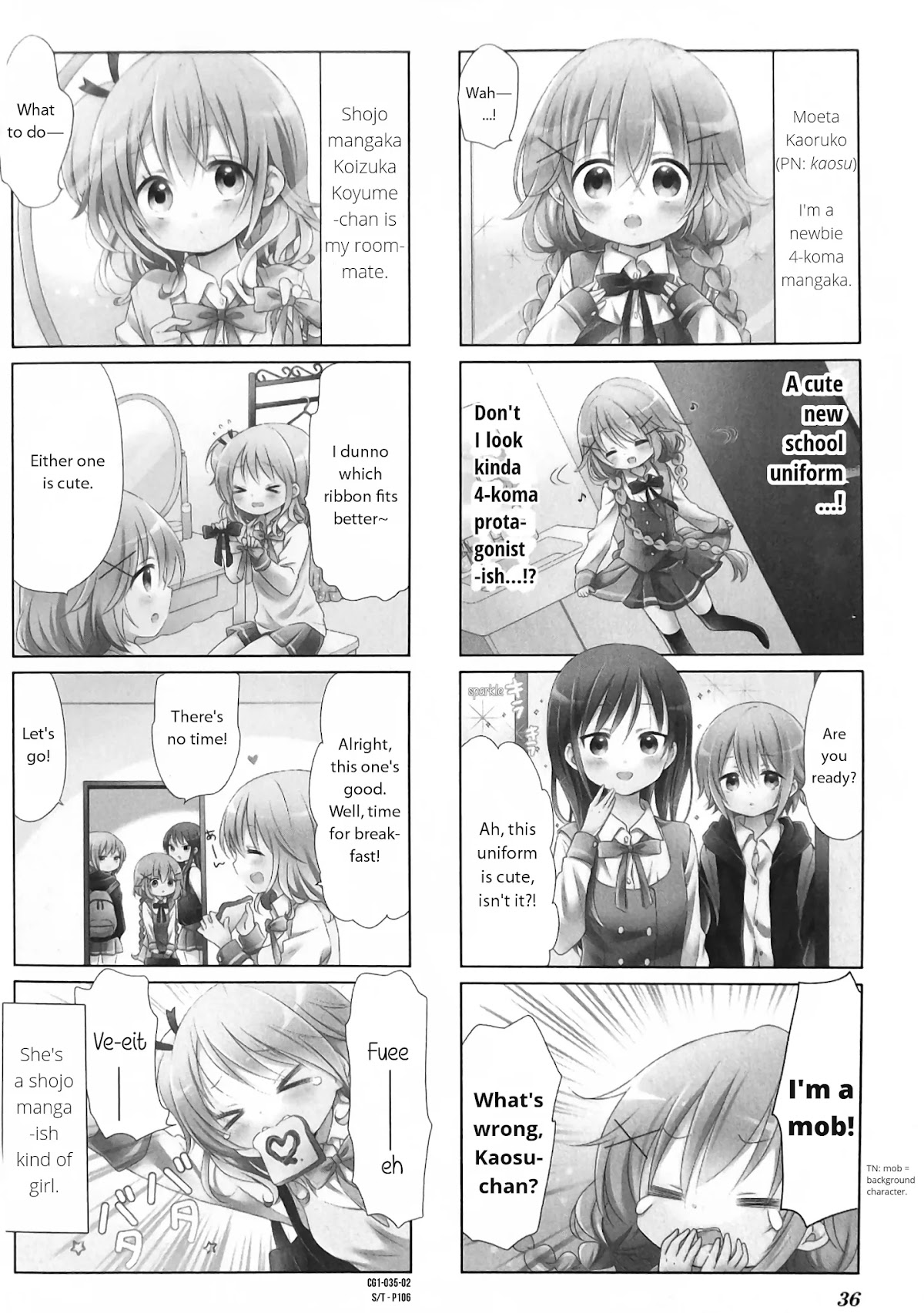 Comic Girls Chapter 1.4 page 2 - Vol.1 Chapter 4