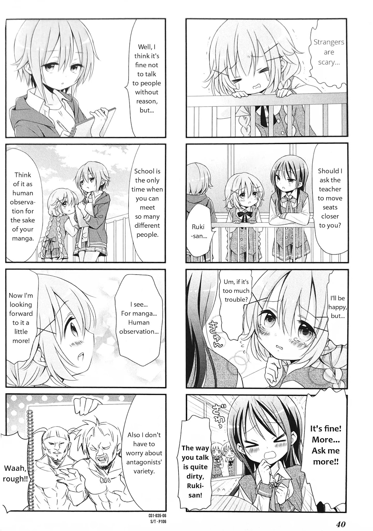 Comic Girls Chapter 1.4 page 6 - Vol.1 Chapter 4
