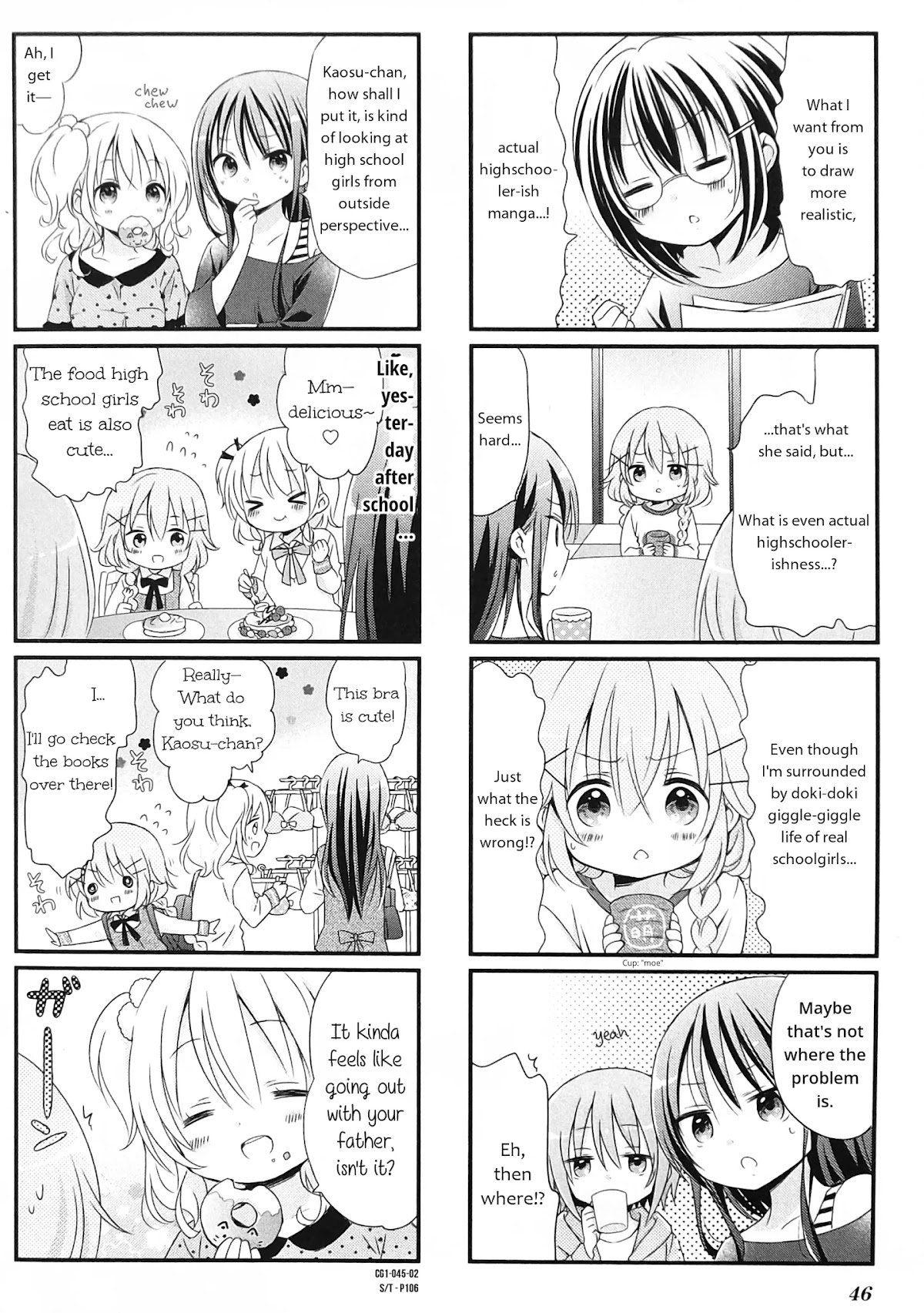 Comic Girls Chapter 1.5 page 2 - Vol.1 Chapter 5