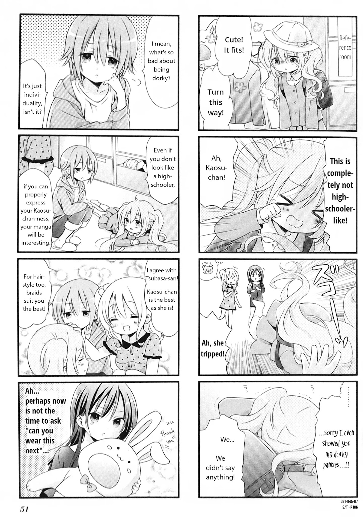 Comic Girls Chapter 1.5 page 7 - Vol.1 Chapter 5