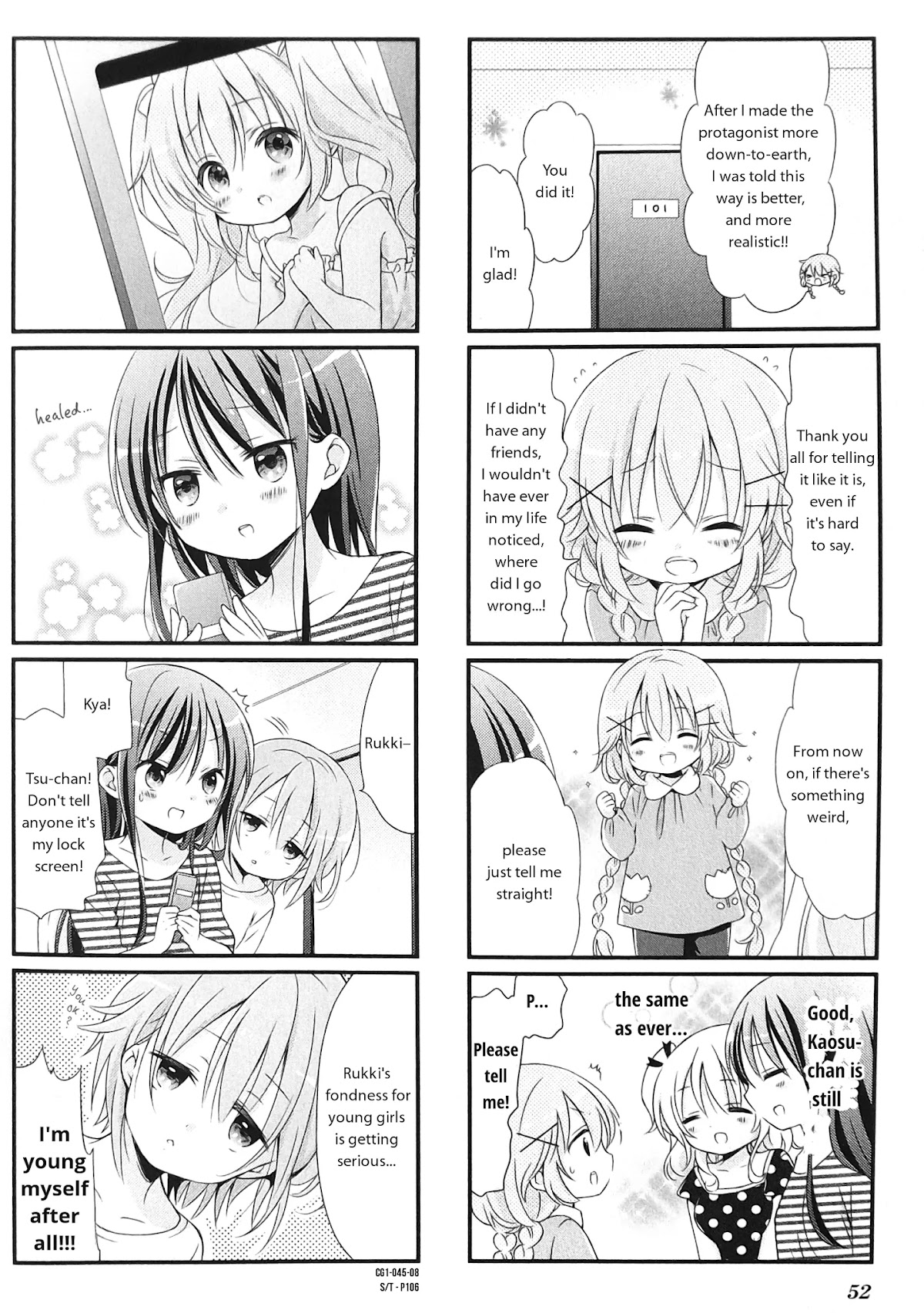 Comic Girls Chapter 1.5 page 8 - Vol.1 Chapter 5