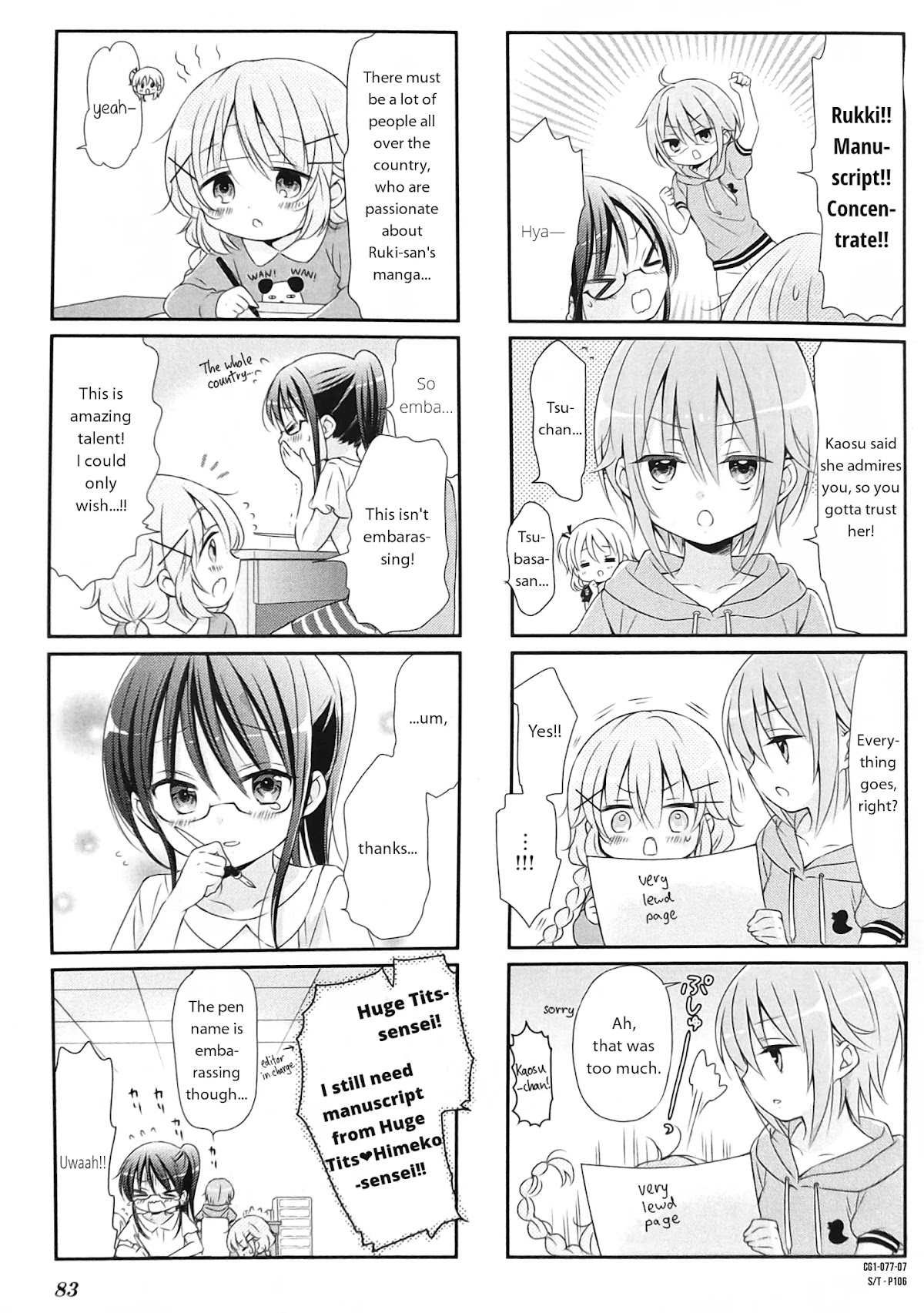 Comic Girls Chapter 1.9 page 7 - Vol.1 Chapter 9