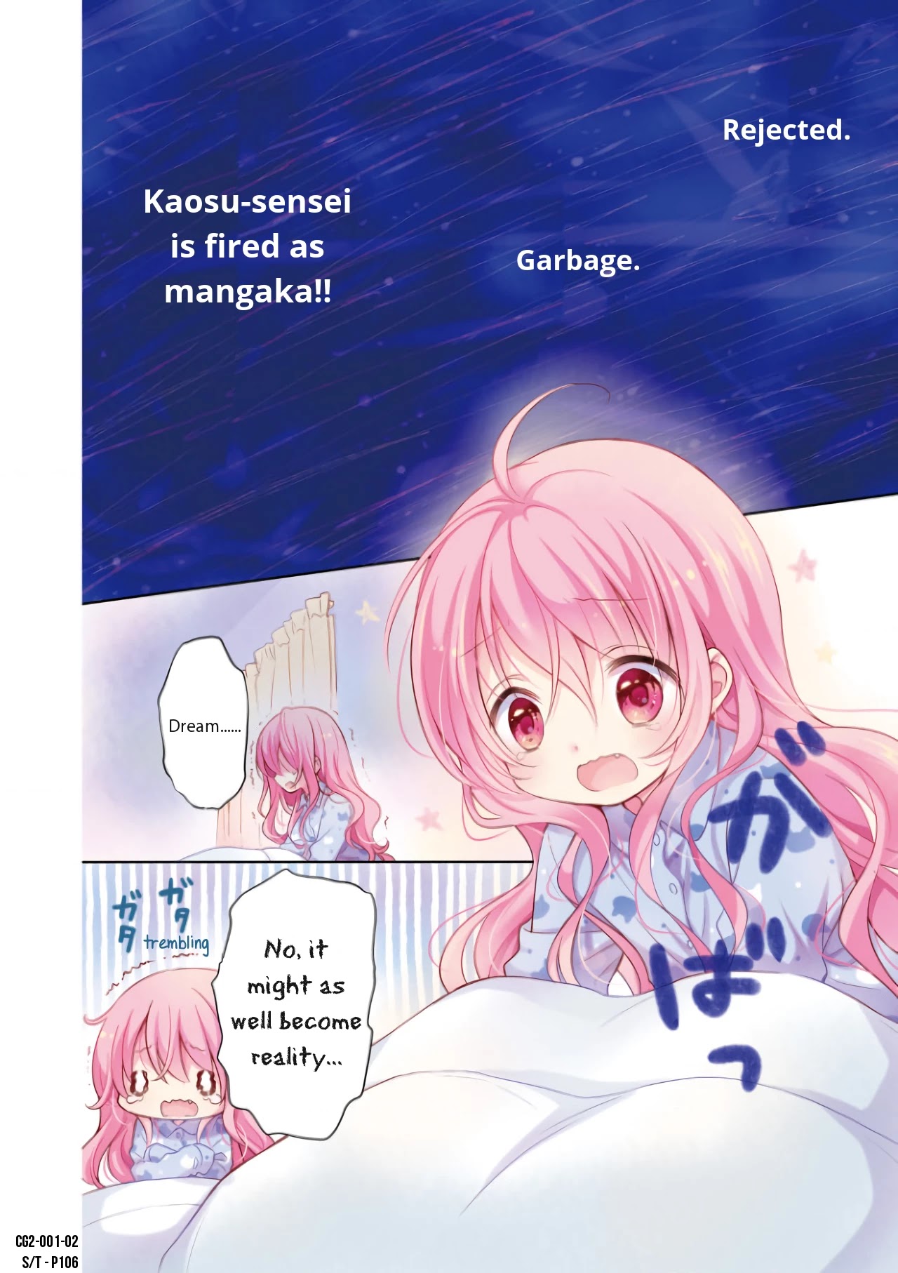 Comic Girls Chapter 2.0 page 3 - Vol.2 Chapter 0