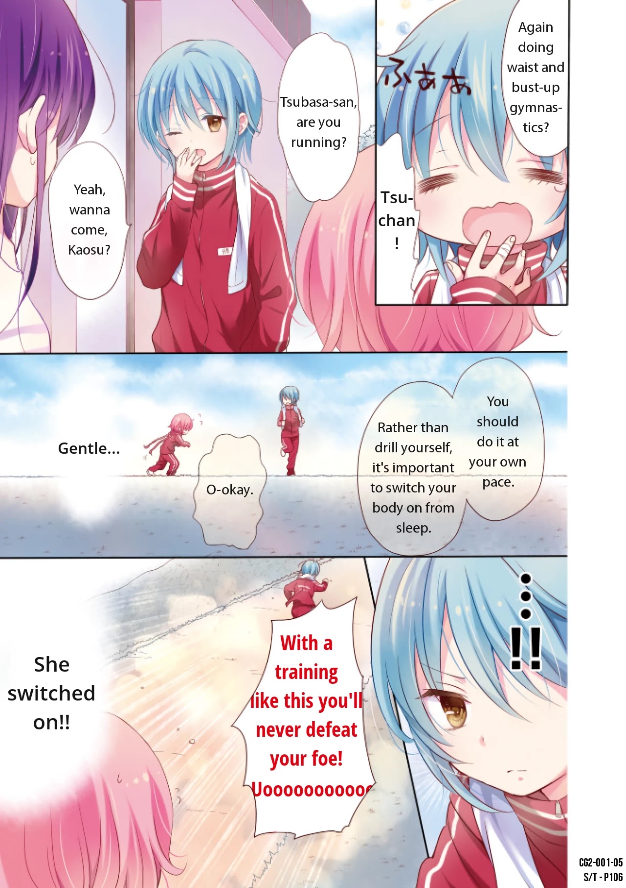 Comic Girls Chapter 2.0 page 6 - Vol.2 Chapter 0