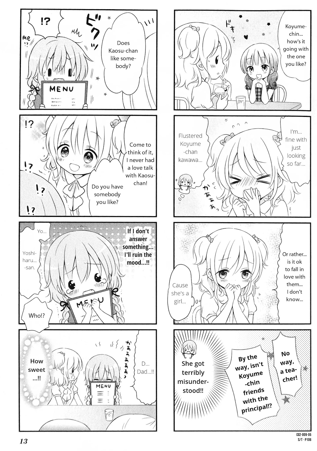 Comic Girls Chapter 2.1 page 5 - Vol.2 Chapter 1