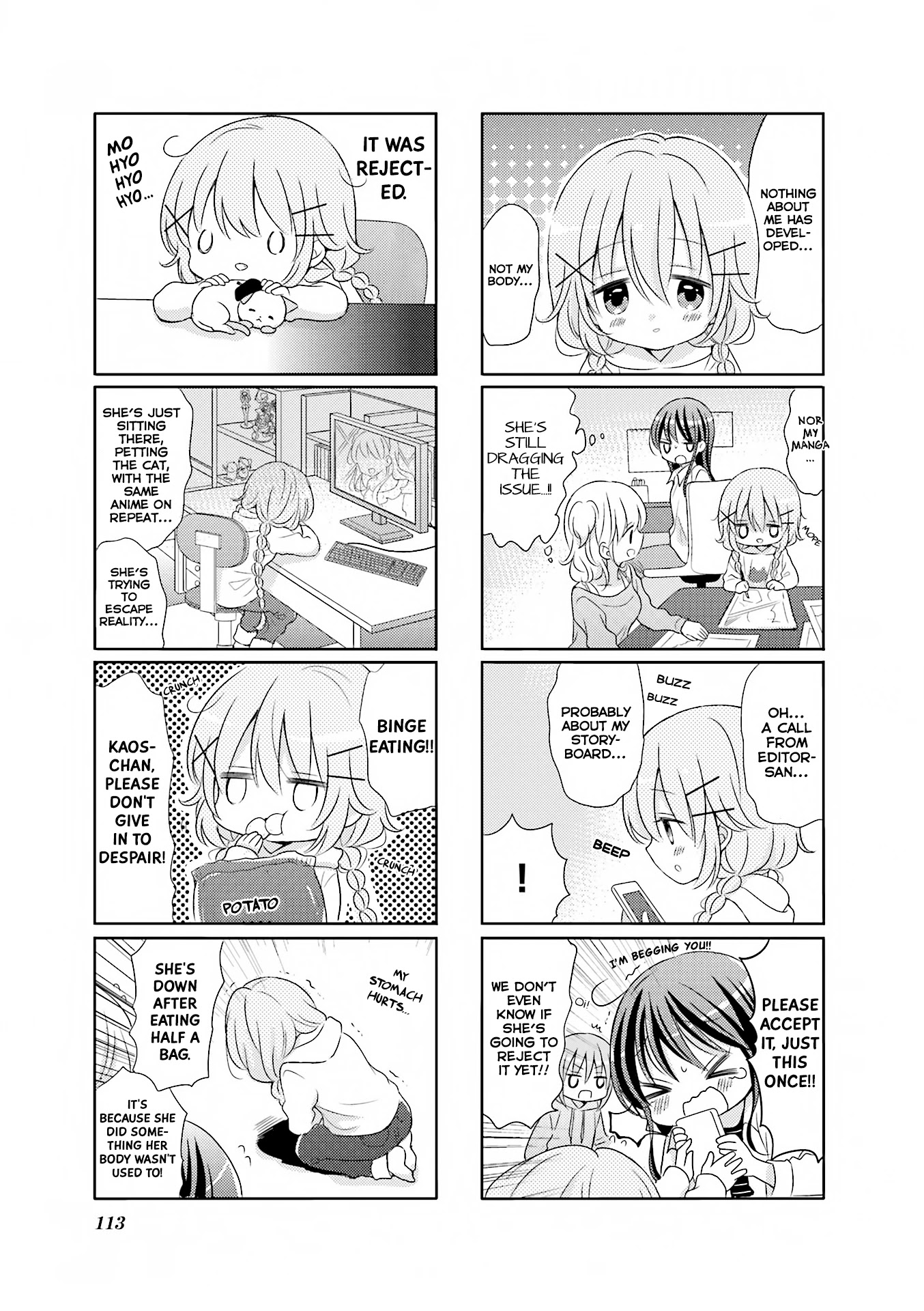 Comic Girls Chapter 2.13 page 4 - Vol.2 Chapter 13