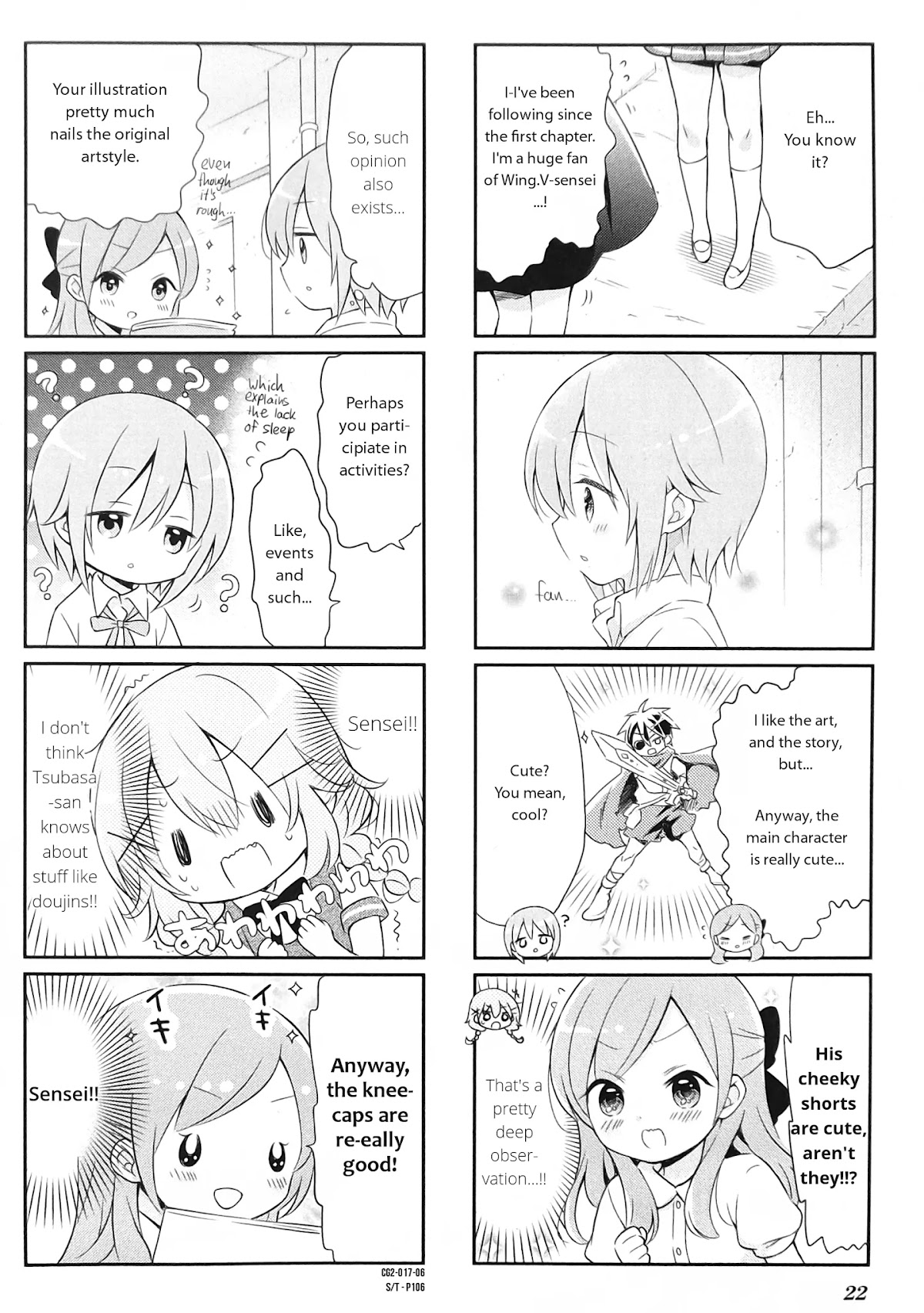 Comic Girls Chapter 2.2 page 6 - Vol.2 Chapter 2