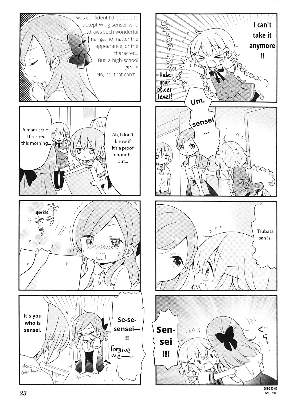 Comic Girls Chapter 2.2 page 7 - Vol.2 Chapter 2