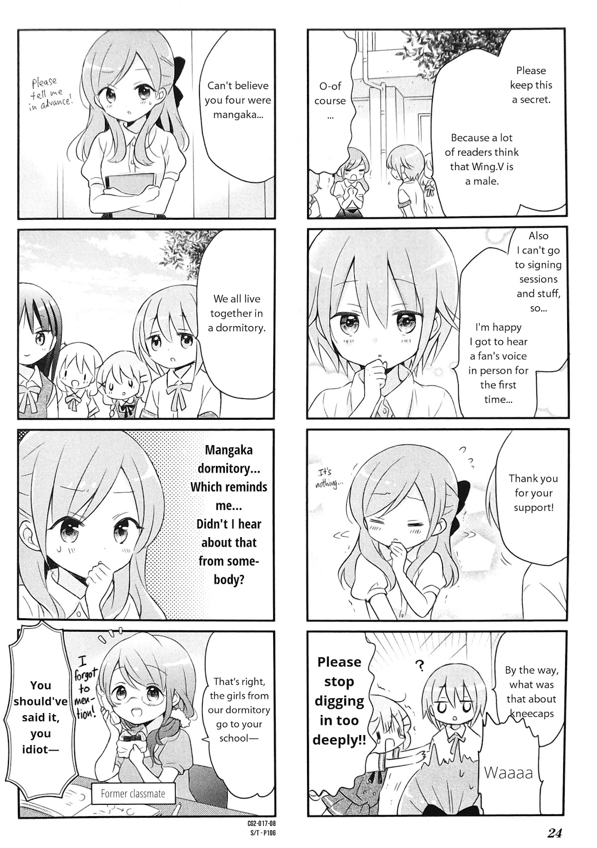 Comic Girls Chapter 2.2 page 8 - Vol.2 Chapter 2