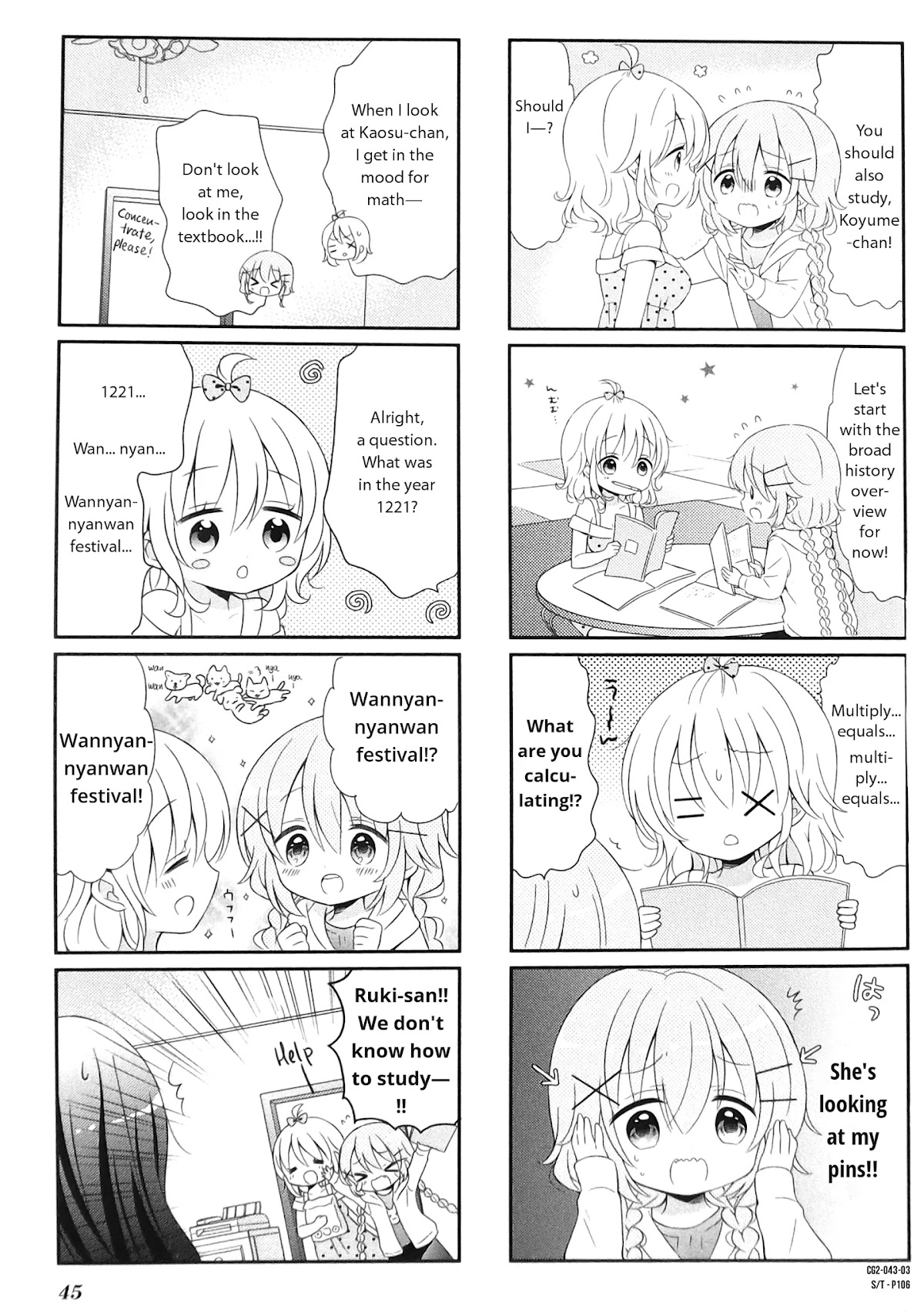 Comic Girls Chapter 2.5 page 3 - Vol.2 Chapter 5