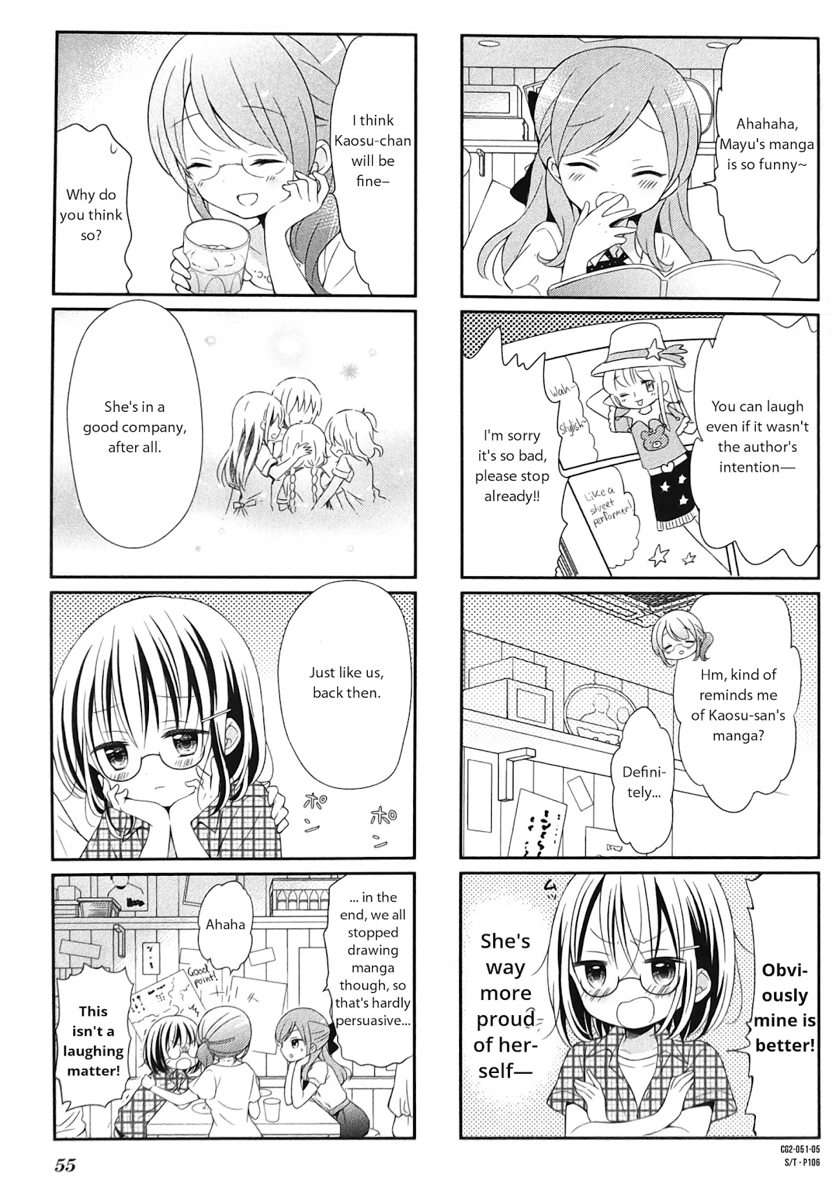 Comic Girls Chapter 2.6 page 5 - Vol.2 Chapter 6
