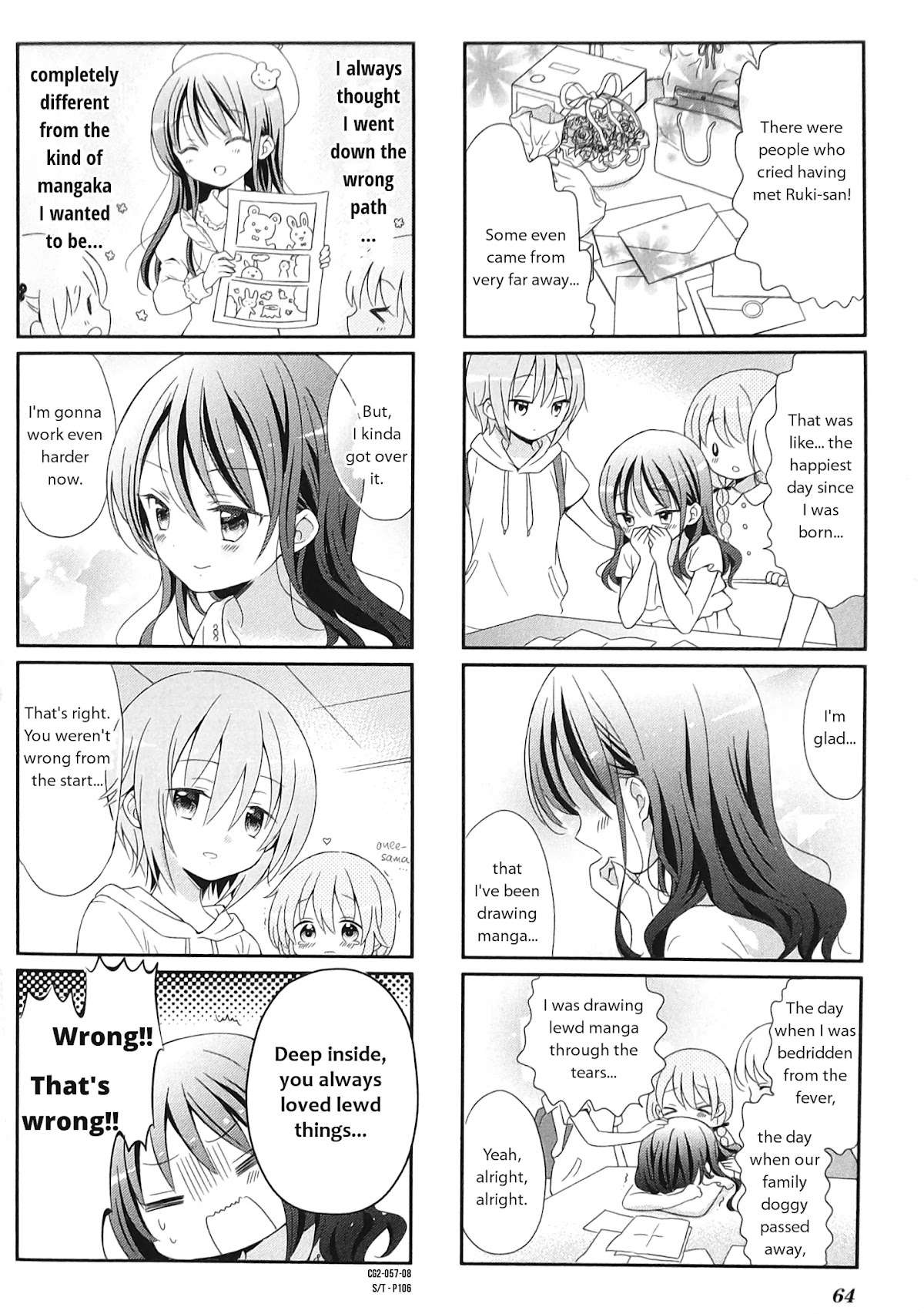 Comic Girls Chapter 2.7 page 8 - Vol.2 Chapter 7