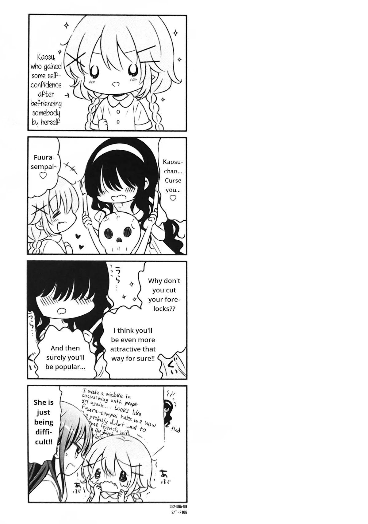 Comic Girls Chapter 2.8 page 9 - Vol.2 Chapter 8