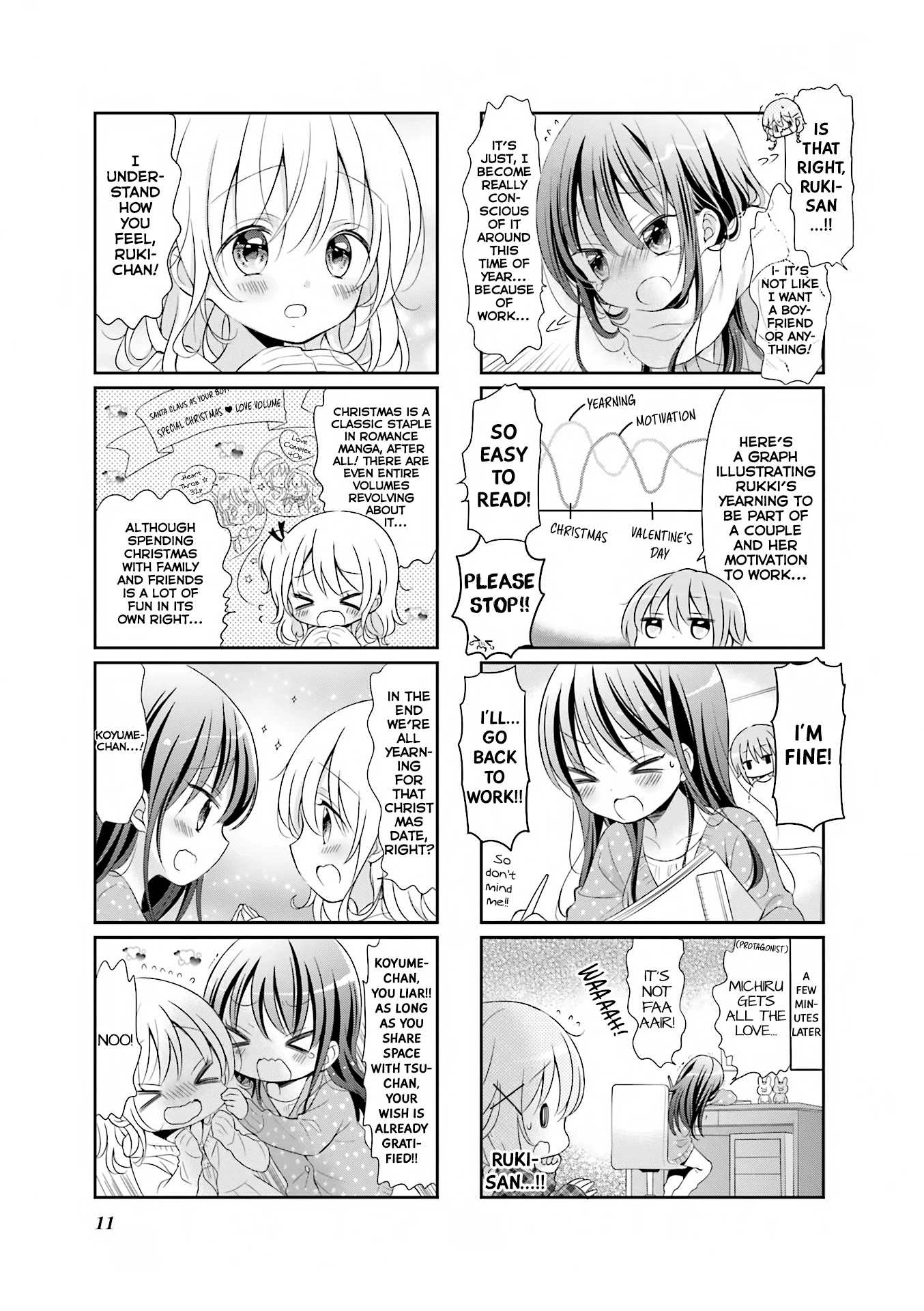 Comic Girls Chapter 3.1 page 4 - Vol.3 Chapter 1
