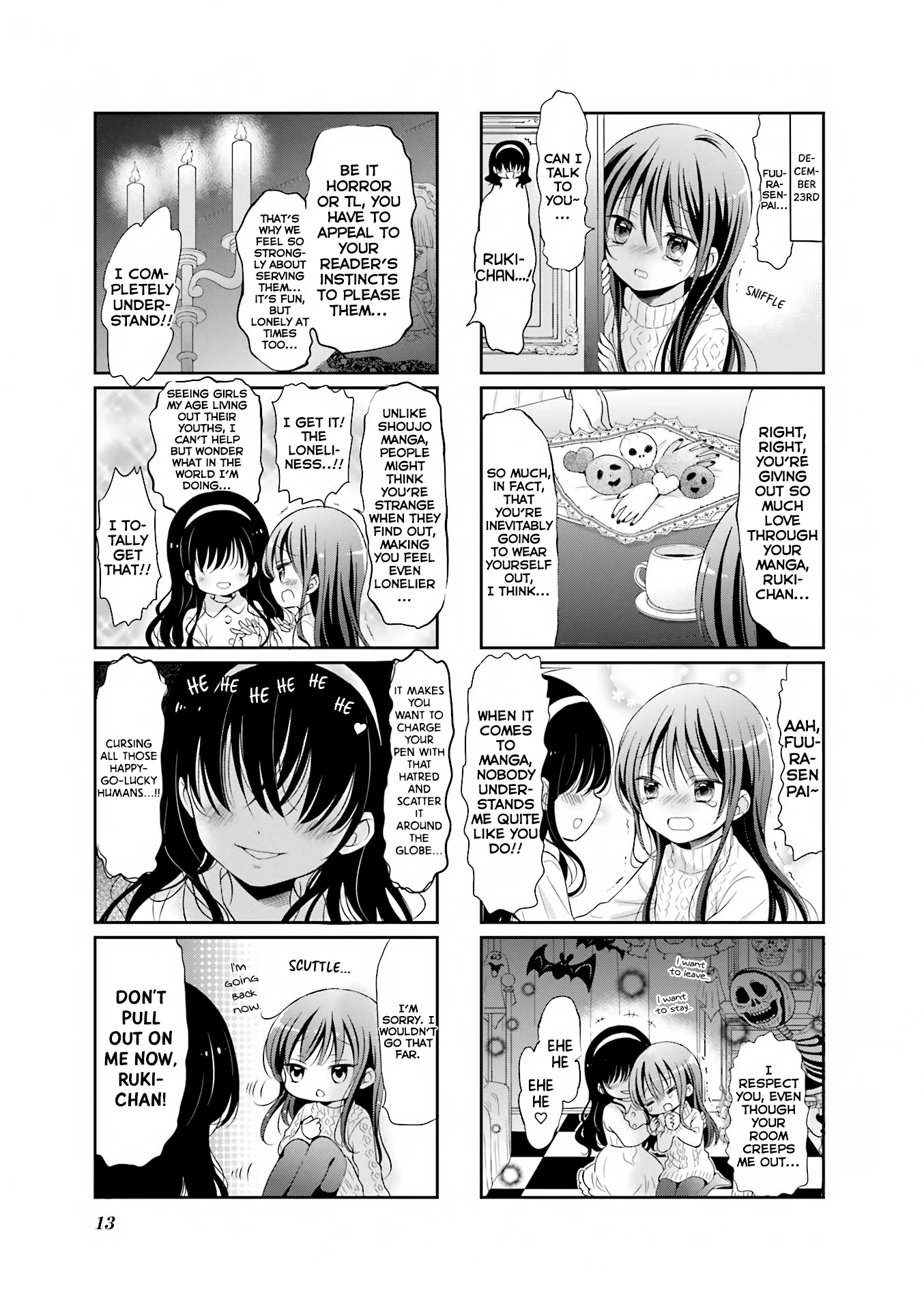 Comic Girls Chapter 3.1 page 6 - Vol.3 Chapter 1