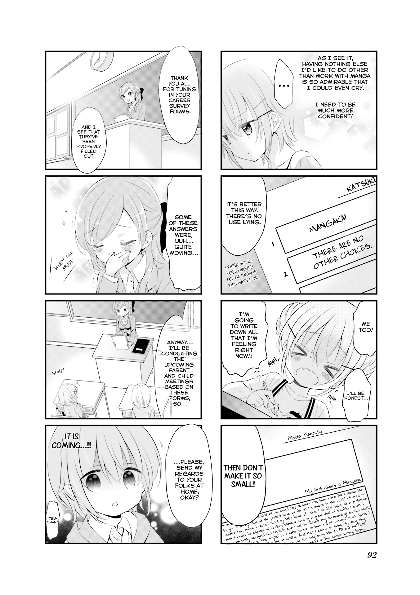 Comic Girls Chapter 3.10 page 9 - Vol.3 Chapter 10