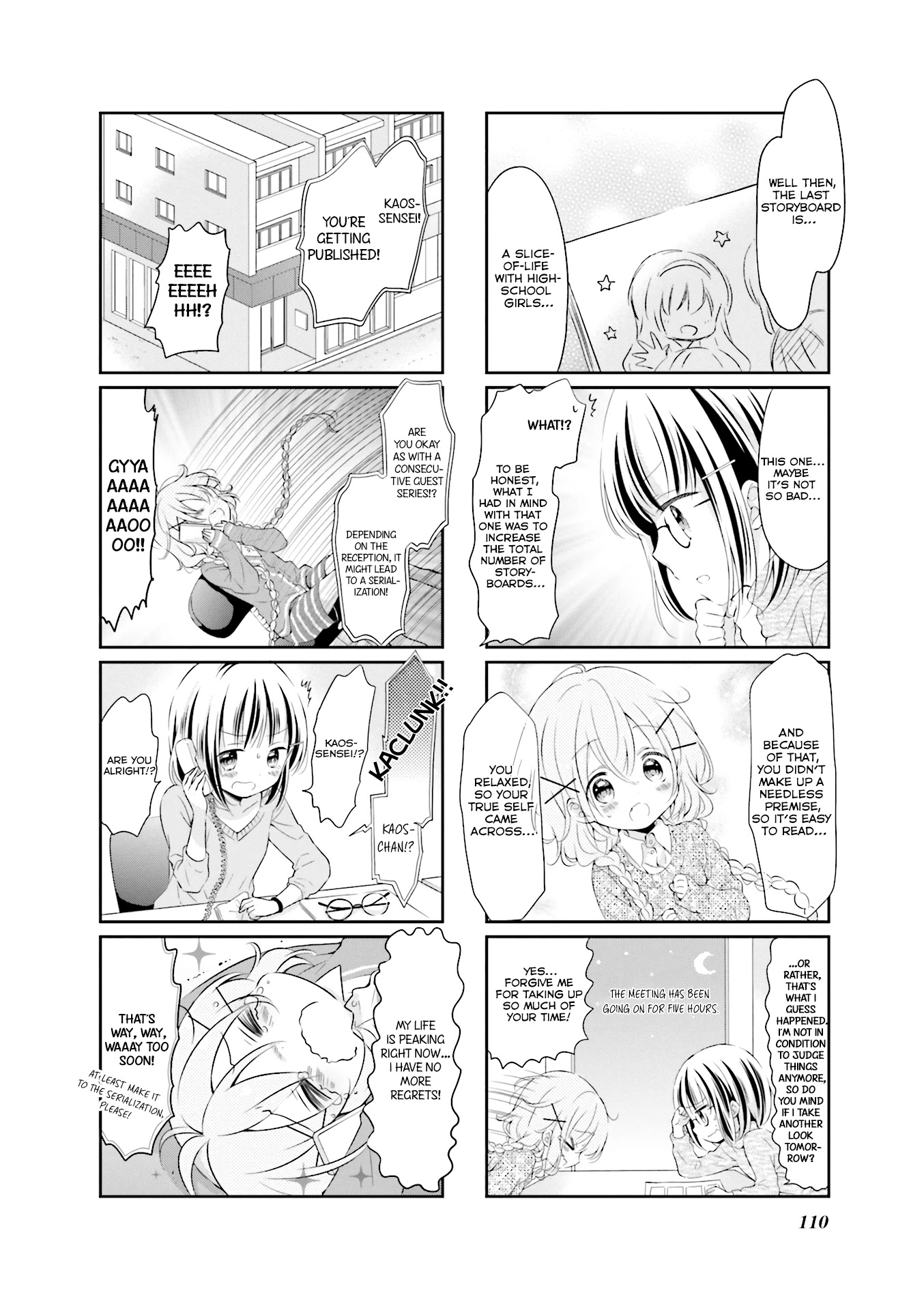 Comic Girls Chapter 3.12 page 8 - Vol.3 Chapter 12