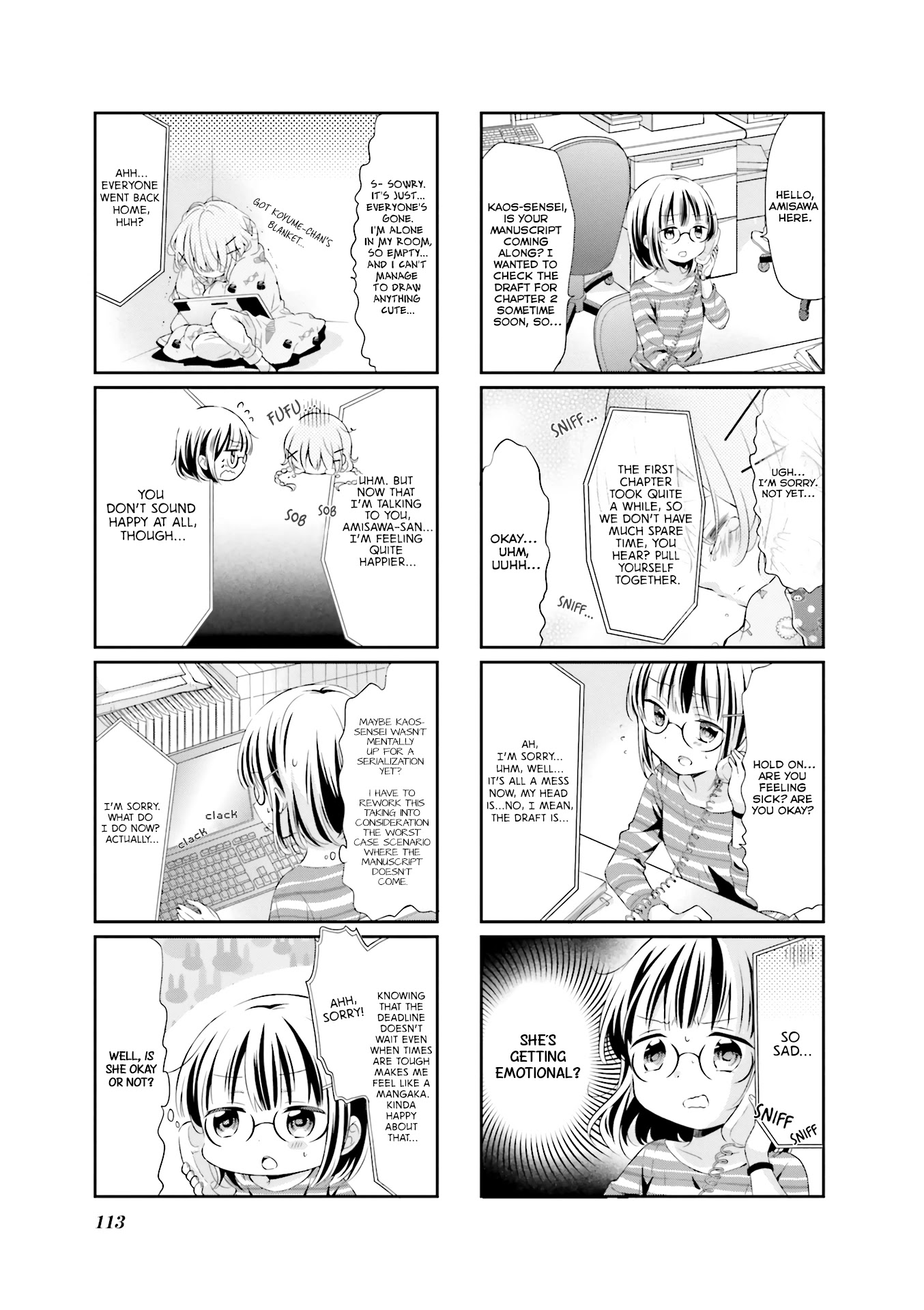 Comic Girls Chapter 3.13 page 3 - Vol.3 Chapter 13
