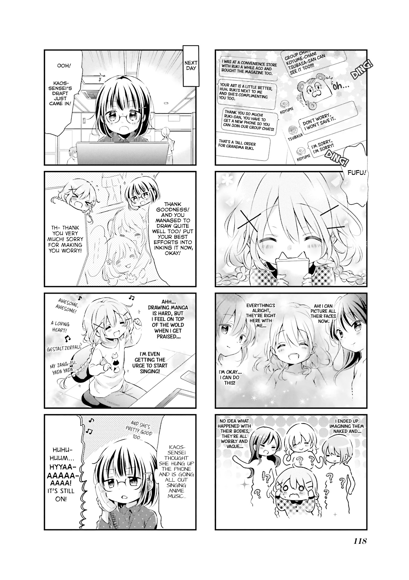 Comic Girls Chapter 3.13 page 8 - Vol.3 Chapter 13