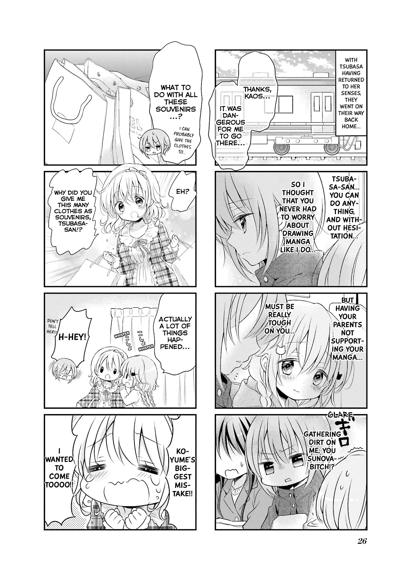 Comic Girls Chapter 3.2 page 11 - Vol.3 Chapter 2