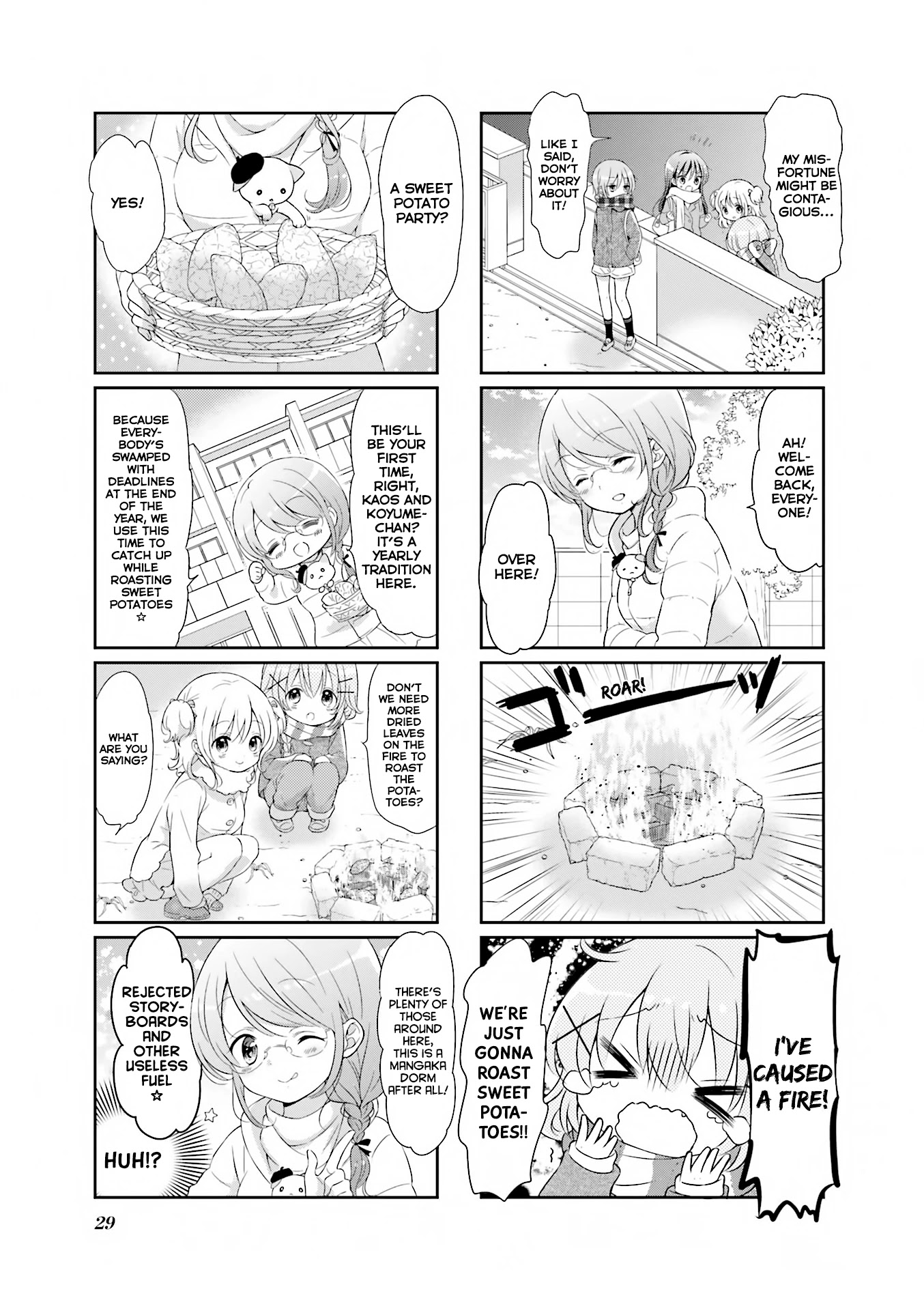 Comic Girls Chapter 3.3 page 4 - Vol.3 Chapter 3