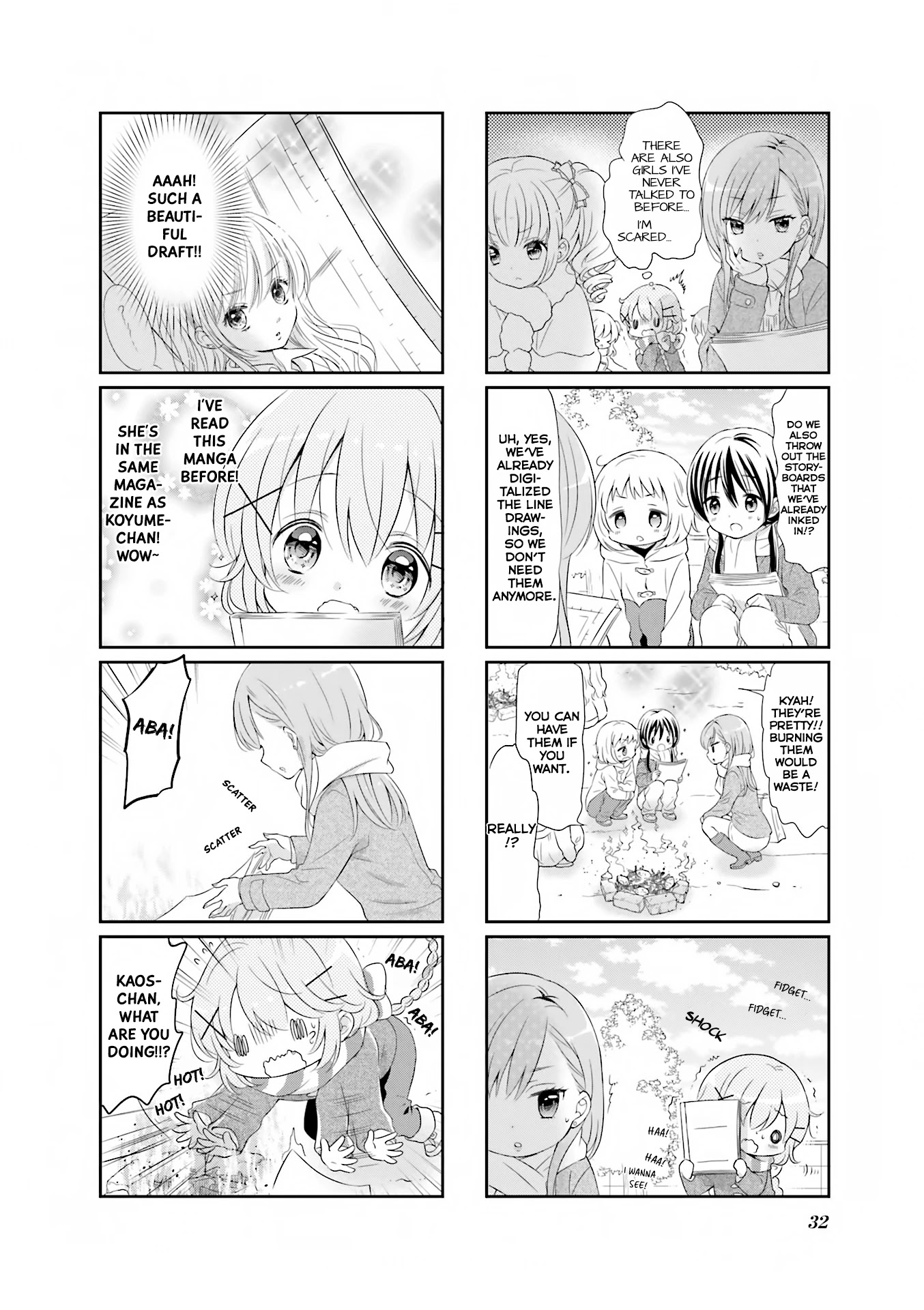 Comic Girls Chapter 3.3 page 7 - Vol.3 Chapter 3