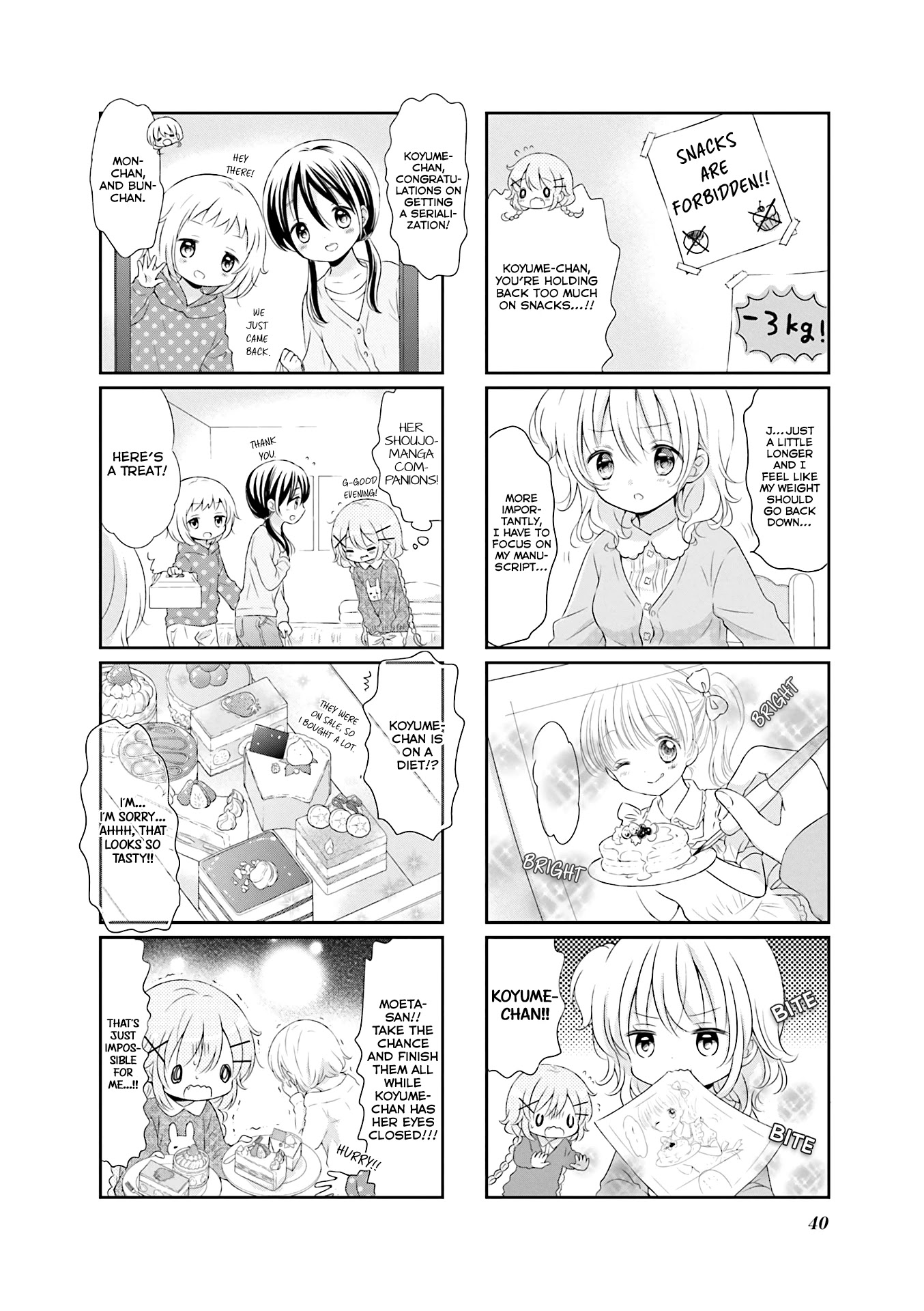 Comic Girls Chapter 3.4 page 7 - Vol.3 Chapter 4