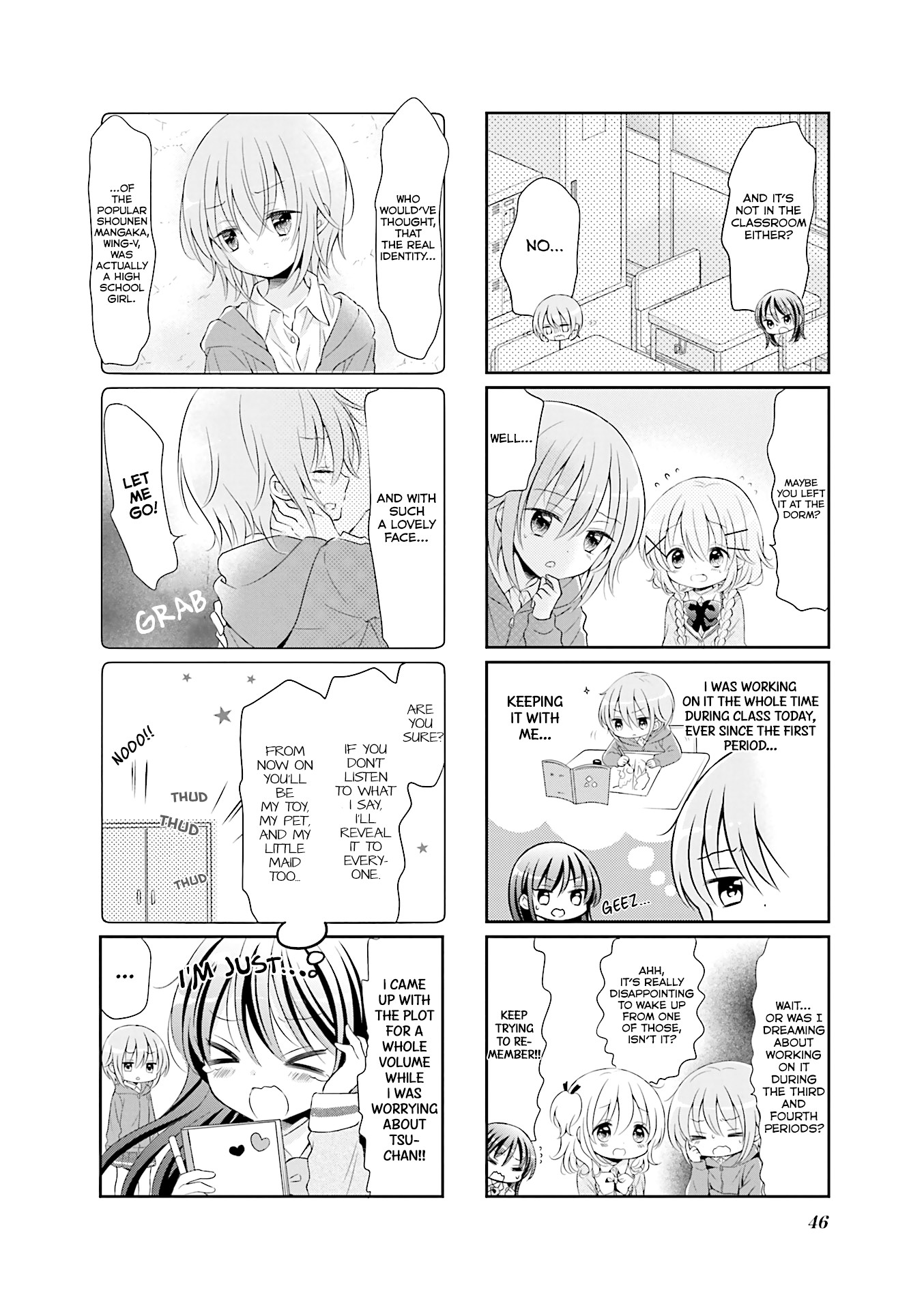 Comic Girls Chapter 3.5 page 3 - Vol.3 Chapter 5