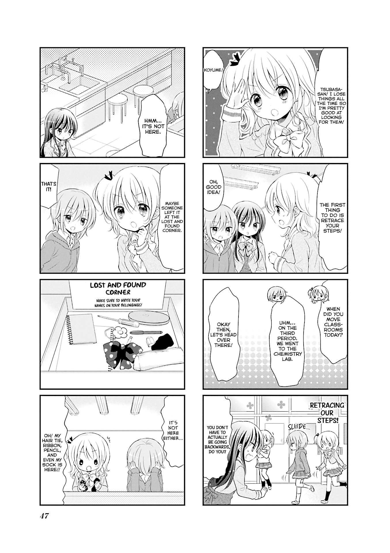 Comic Girls Chapter 3.5 page 4 - Vol.3 Chapter 5