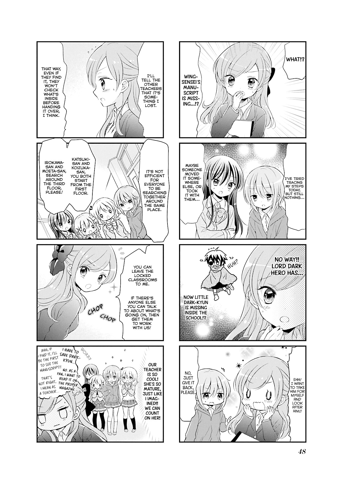 Comic Girls Chapter 3.5 page 5 - Vol.3 Chapter 5