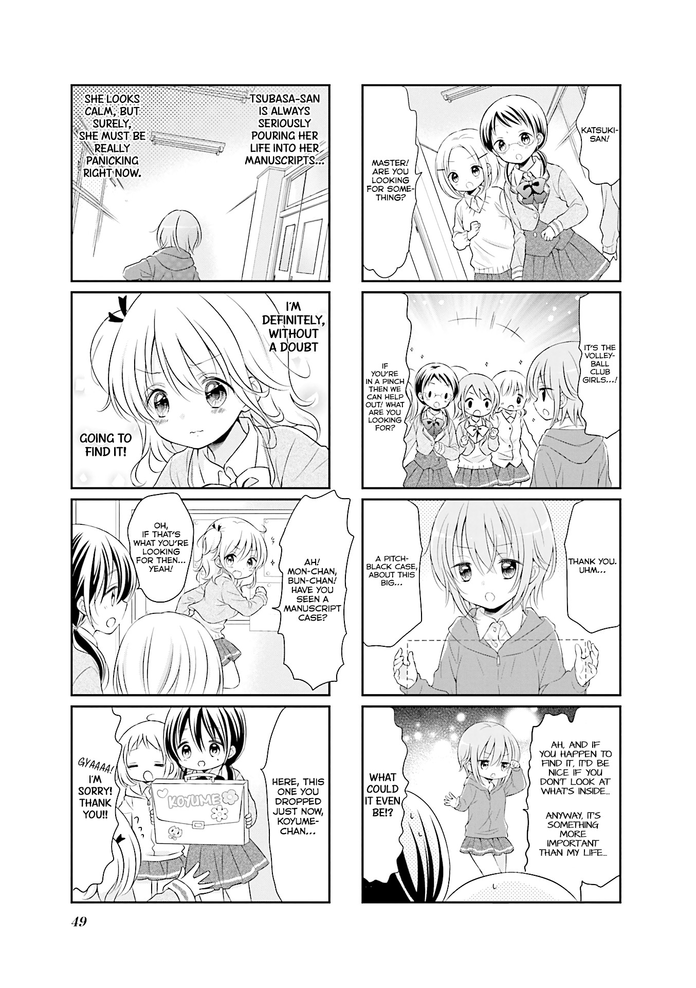 Comic Girls Chapter 3.5 page 6 - Vol.3 Chapter 5