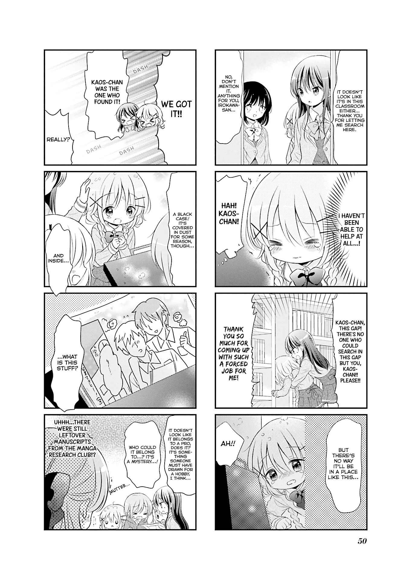 Comic Girls Chapter 3.5 page 7 - Vol.3 Chapter 5