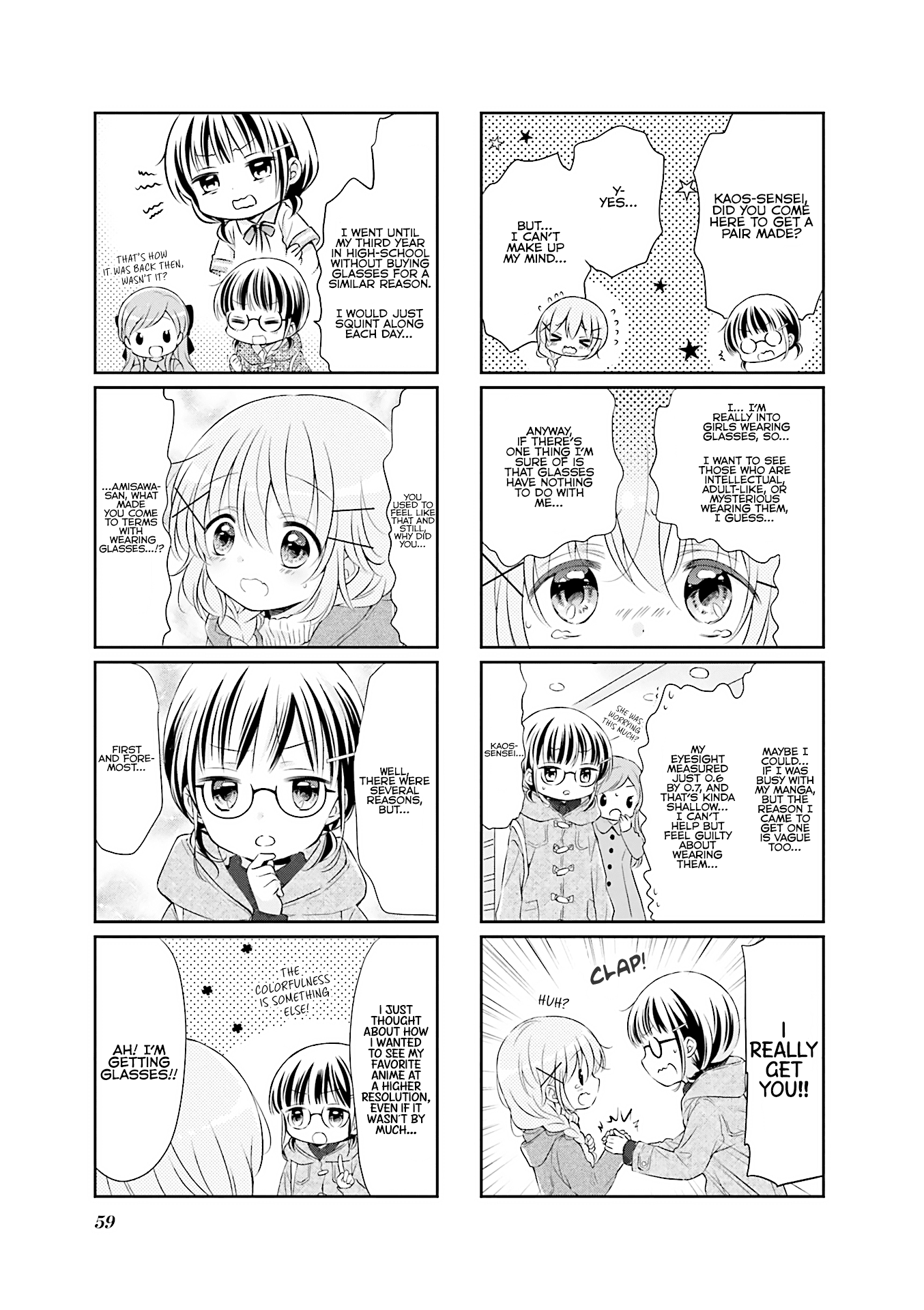 Comic Girls Chapter 3.6 page 8 - Vol.3 Chapter 6