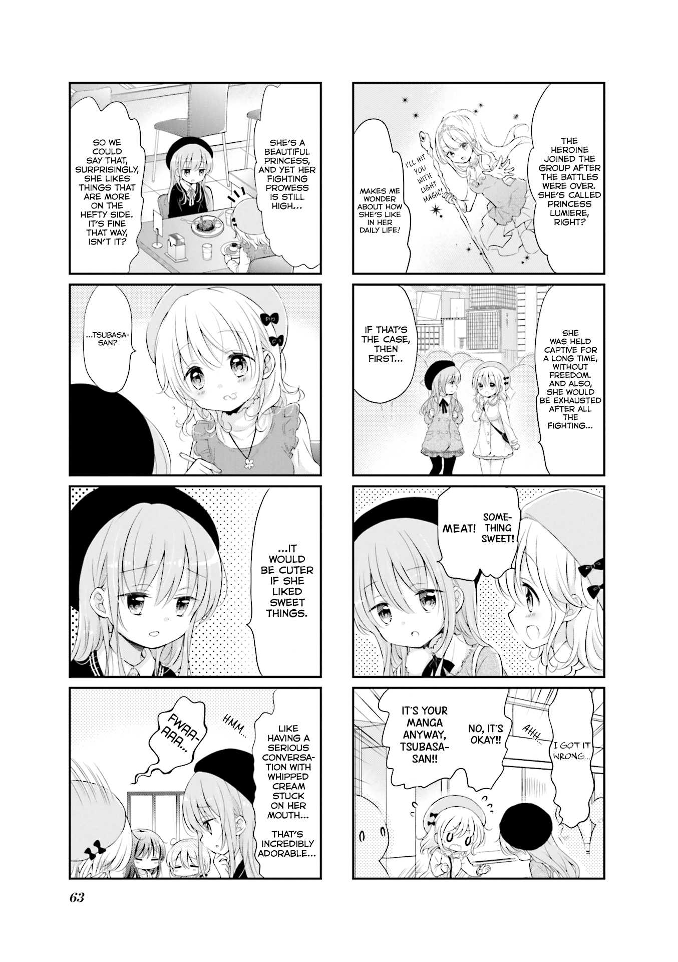 Comic Girls Chapter 3.7 page 4 - Vol.3 Chapter 7