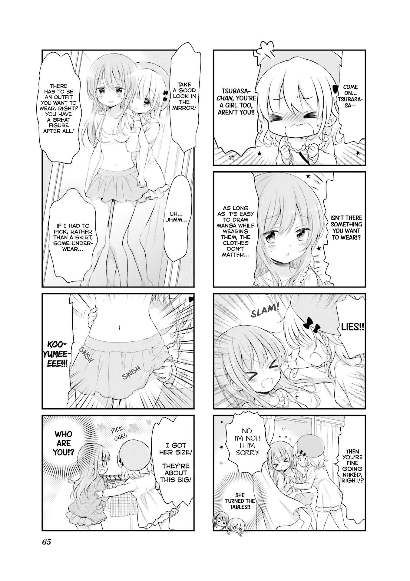 Comic Girls Chapter 3.7 page 6 - Vol.3 Chapter 7
