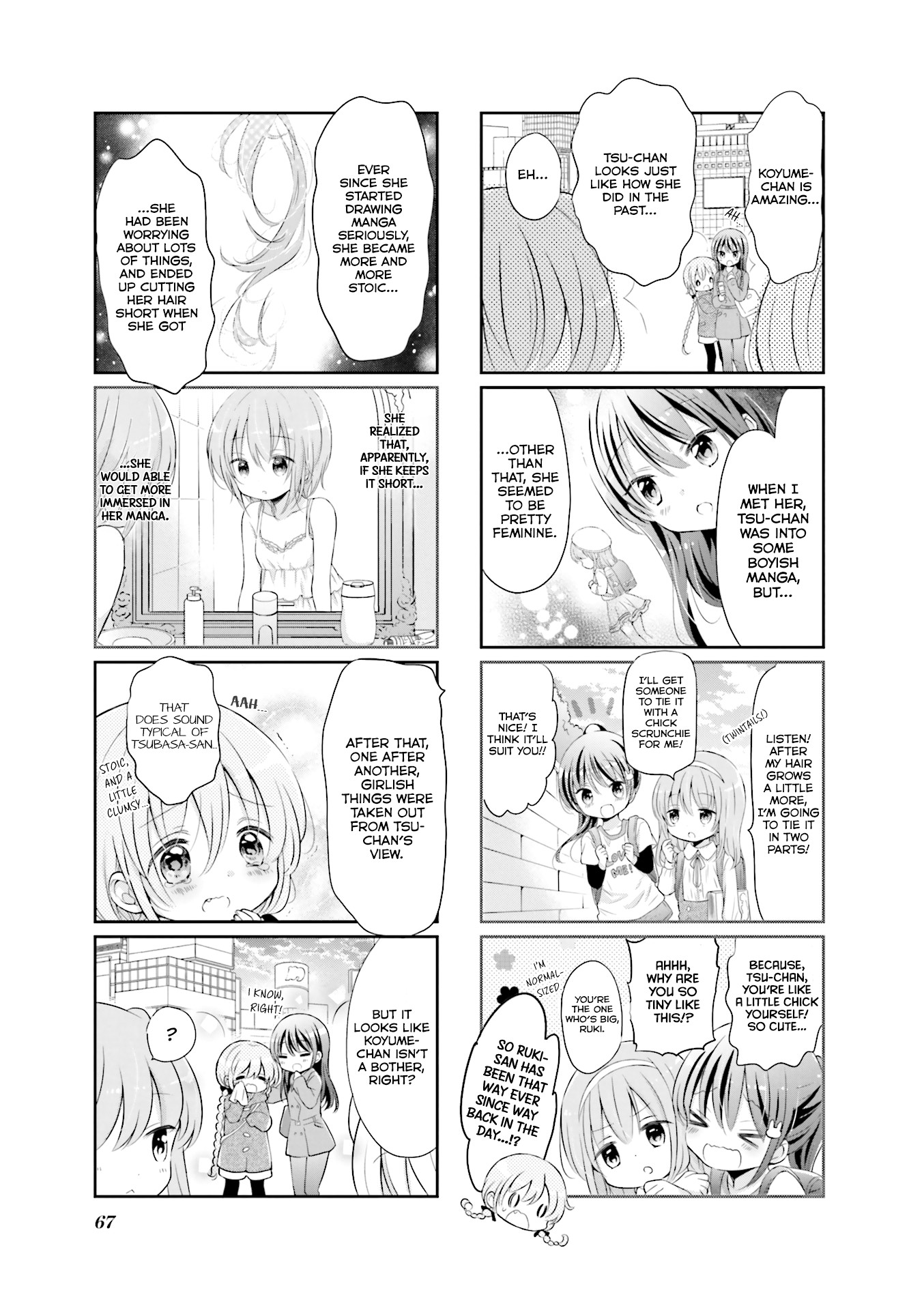 Comic Girls Chapter 3.7 page 8 - Vol.3 Chapter 7