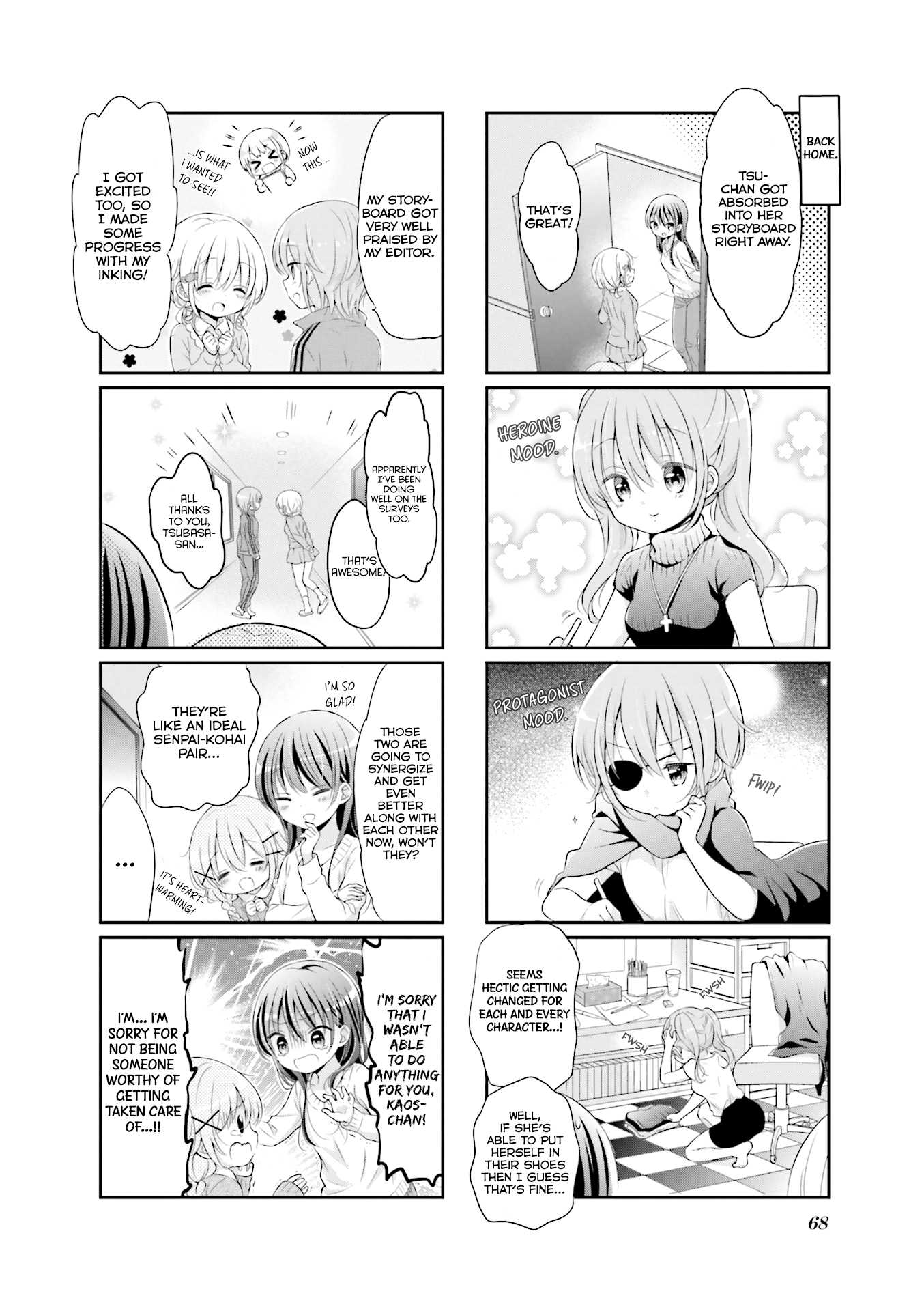 Comic Girls Chapter 3.7 page 9 - Vol.3 Chapter 7