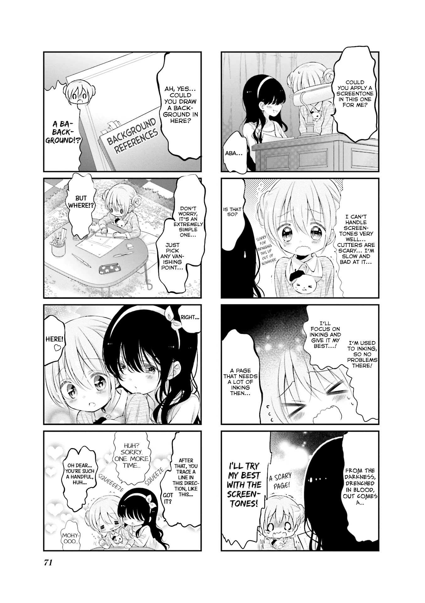 Comic Girls Chapter 3.8 page 4 - Vol.3 Chapter 8