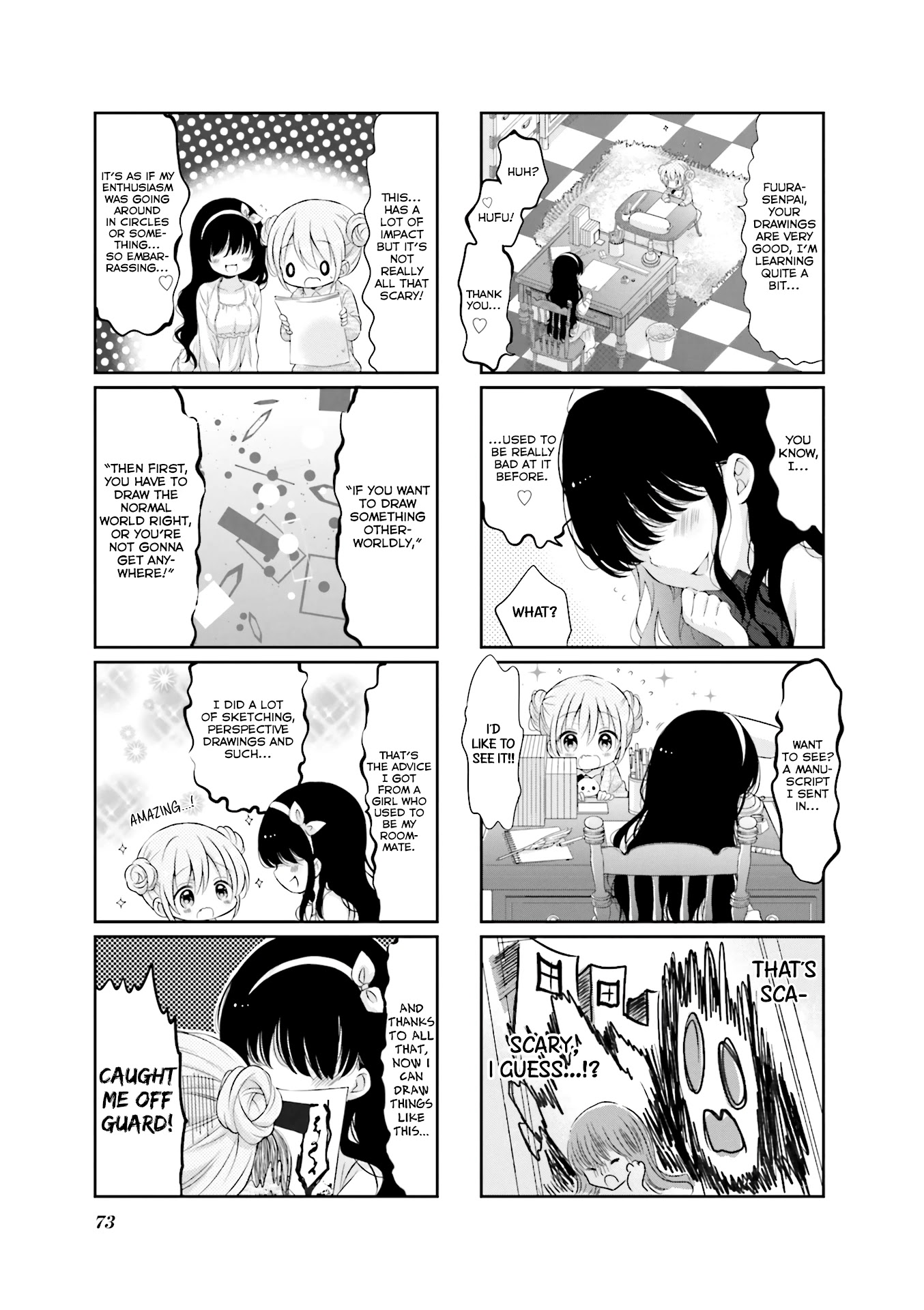 Comic Girls Chapter 3.8 page 6 - Vol.3 Chapter 8