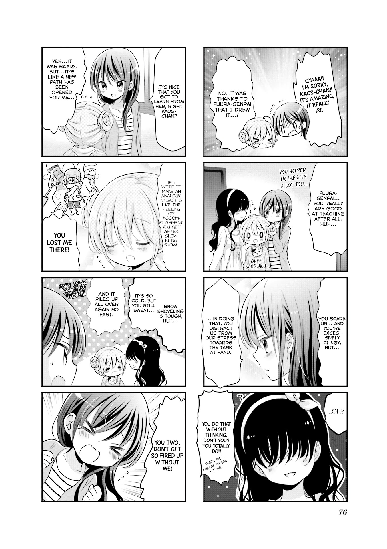 Comic Girls Chapter 3.8 page 9 - Vol.3 Chapter 8