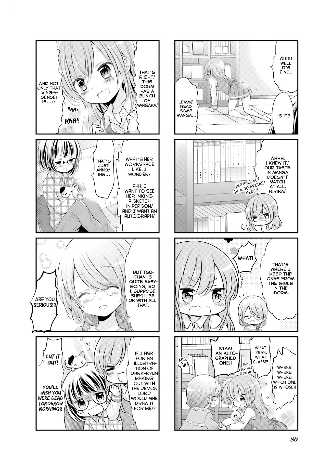 Comic Girls Chapter 3.9 page 5 - Vol.3 Chapter 9