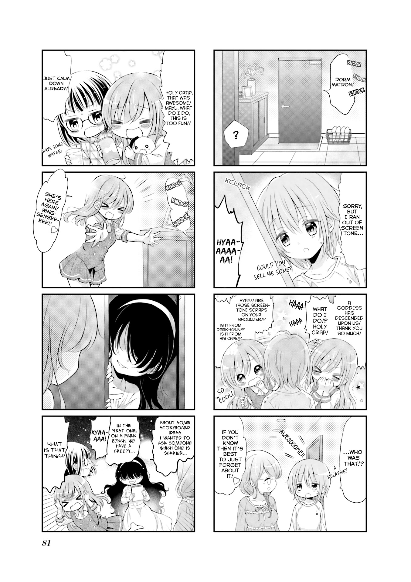 Comic Girls Chapter 3.9 page 6 - Vol.3 Chapter 9