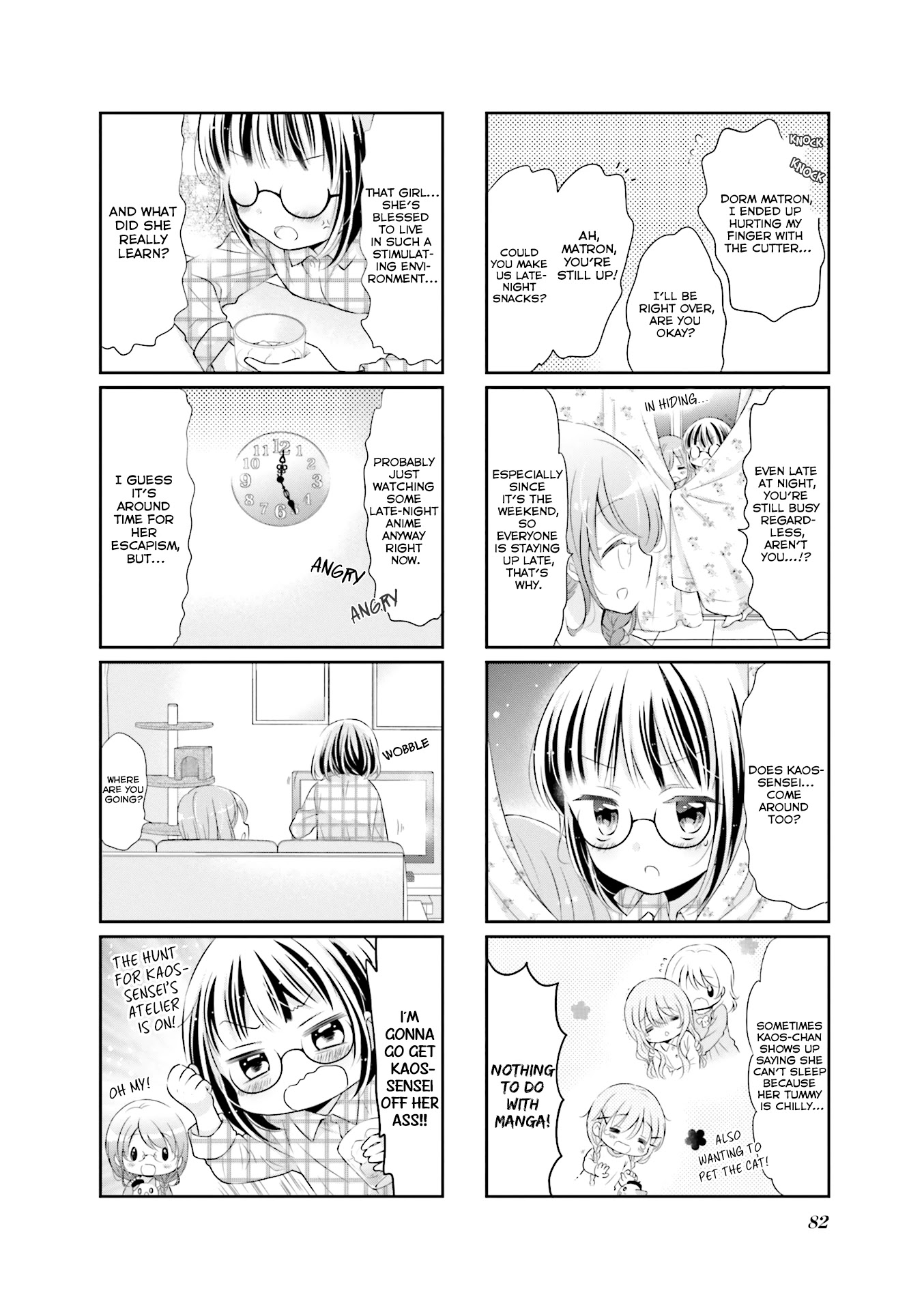 Comic Girls Chapter 3.9 page 7 - Vol.3 Chapter 9
