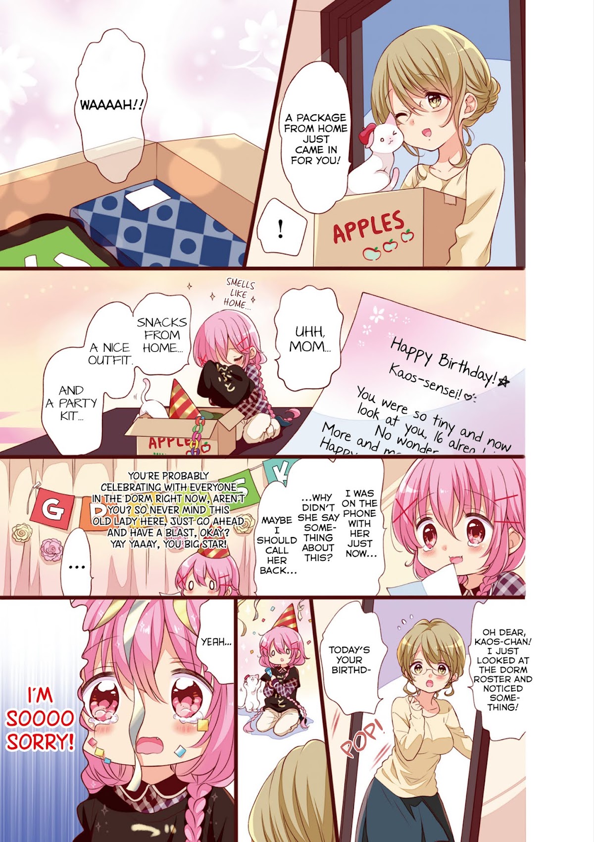 Comic Girls Chapter 4.0 page 8 - Vol.4 Chapter 0