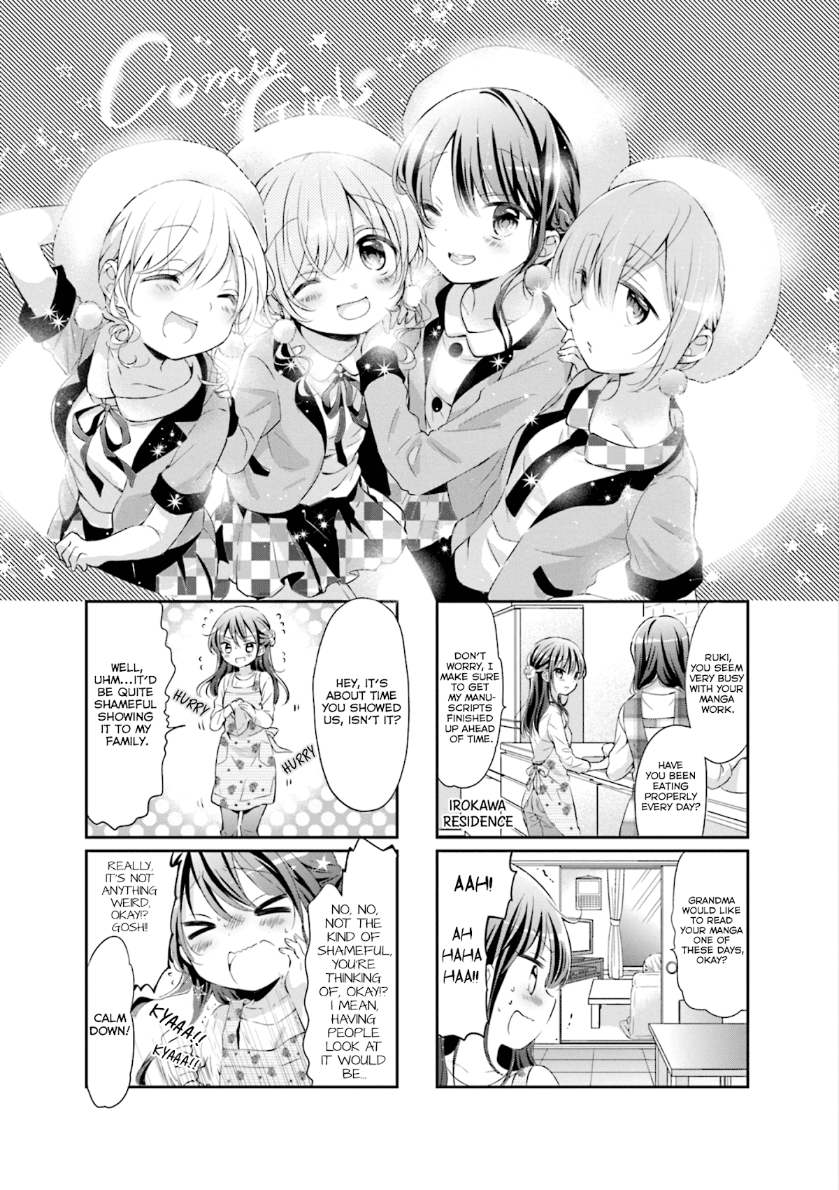 Comic Girls Chapter 4.1 page 1 - Vol.4 Chapter 1