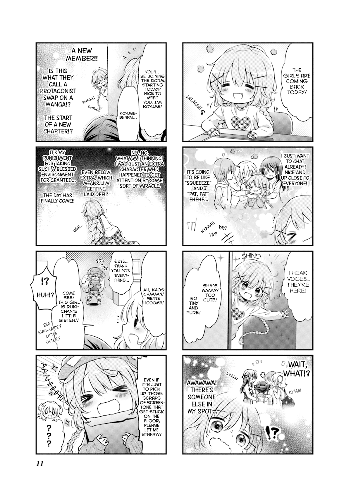 Comic Girls Chapter 4.1 page 3 - Vol.4 Chapter 1