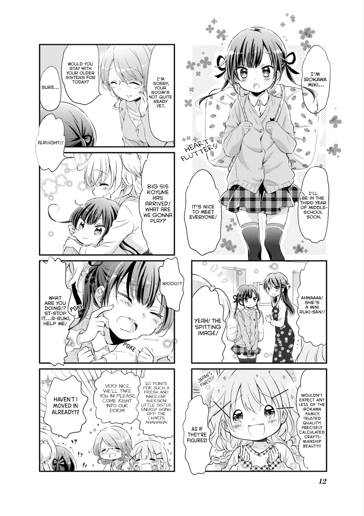 Comic Girls Chapter 4.1 page 4 - Vol.4 Chapter 1
